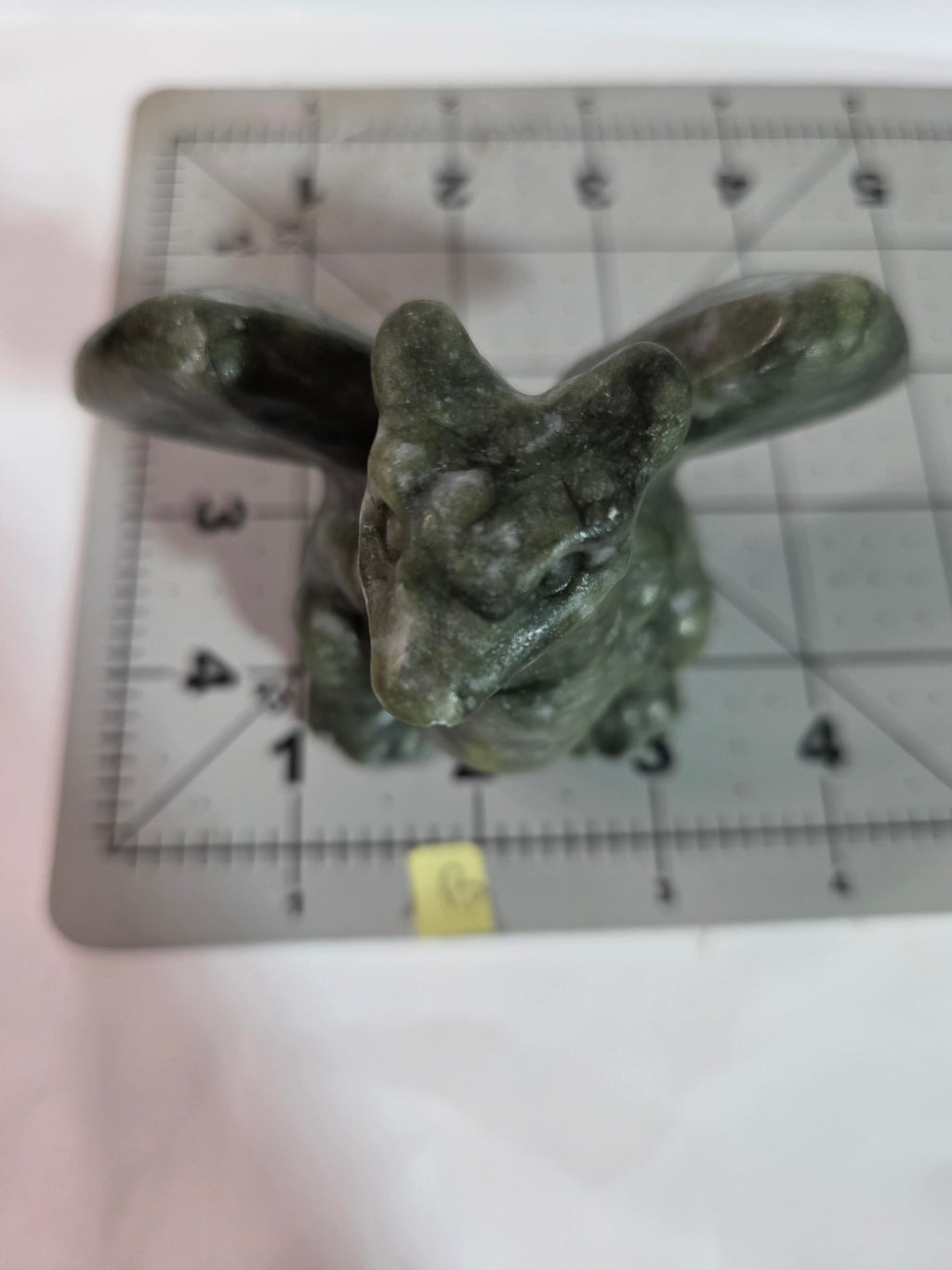 Green Jade Pokémon Charizard Carving - Specimen B