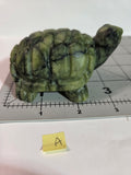 Green Jade Turtle Carving Speicemen A