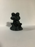 Green Jade Frog Carving