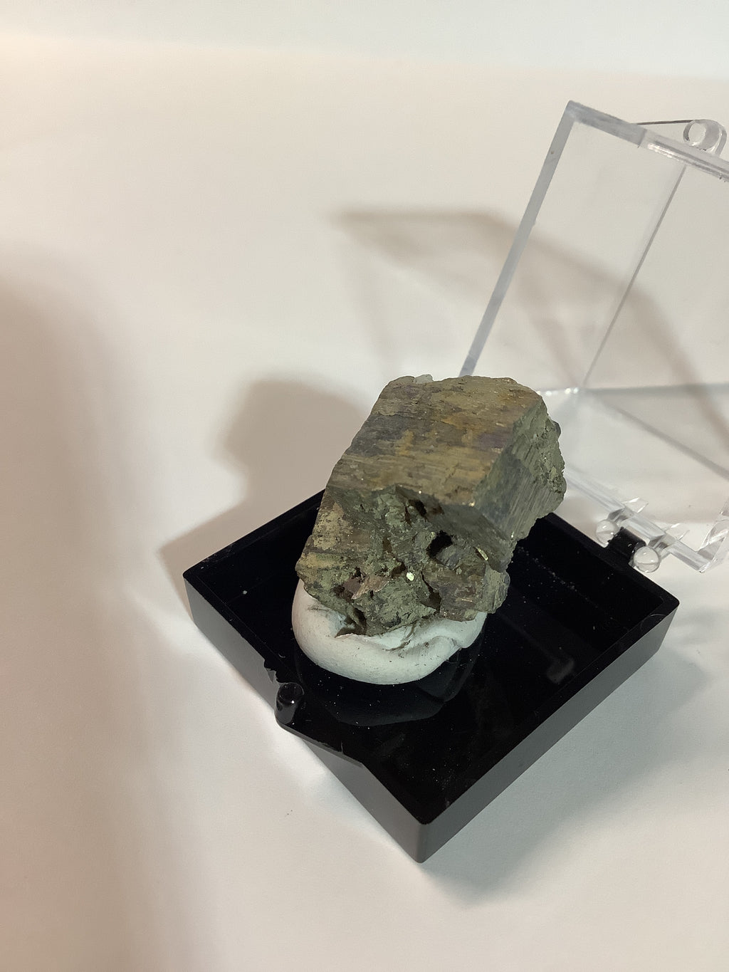 Arkansas Pyrite in Acrylic Display Case - Specimen #7