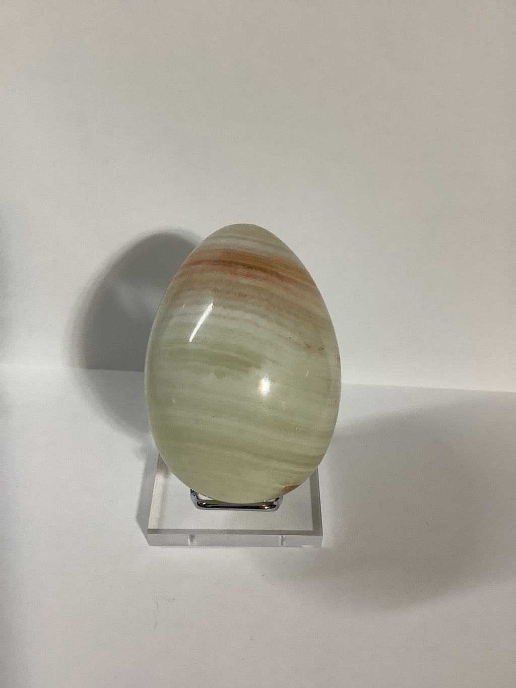 Afghan Agate Carved Egg