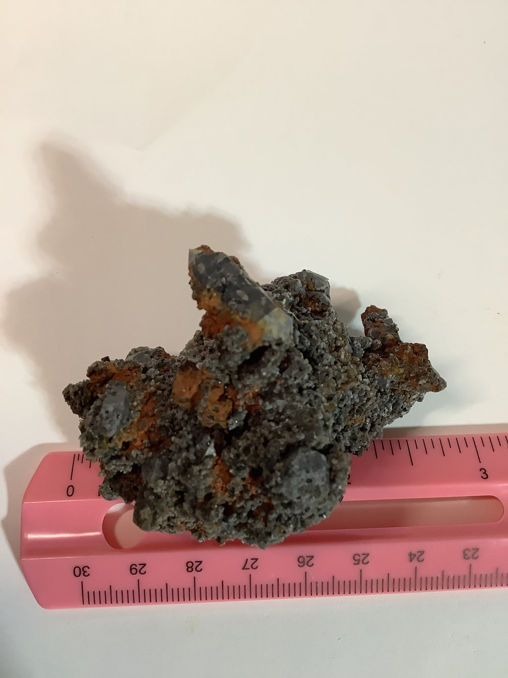 Arkansas Smoky Quartz Cluster with Rare Brookite - Double Terminated Points, Oreo Cap & Brookite on Point - Specimen #3