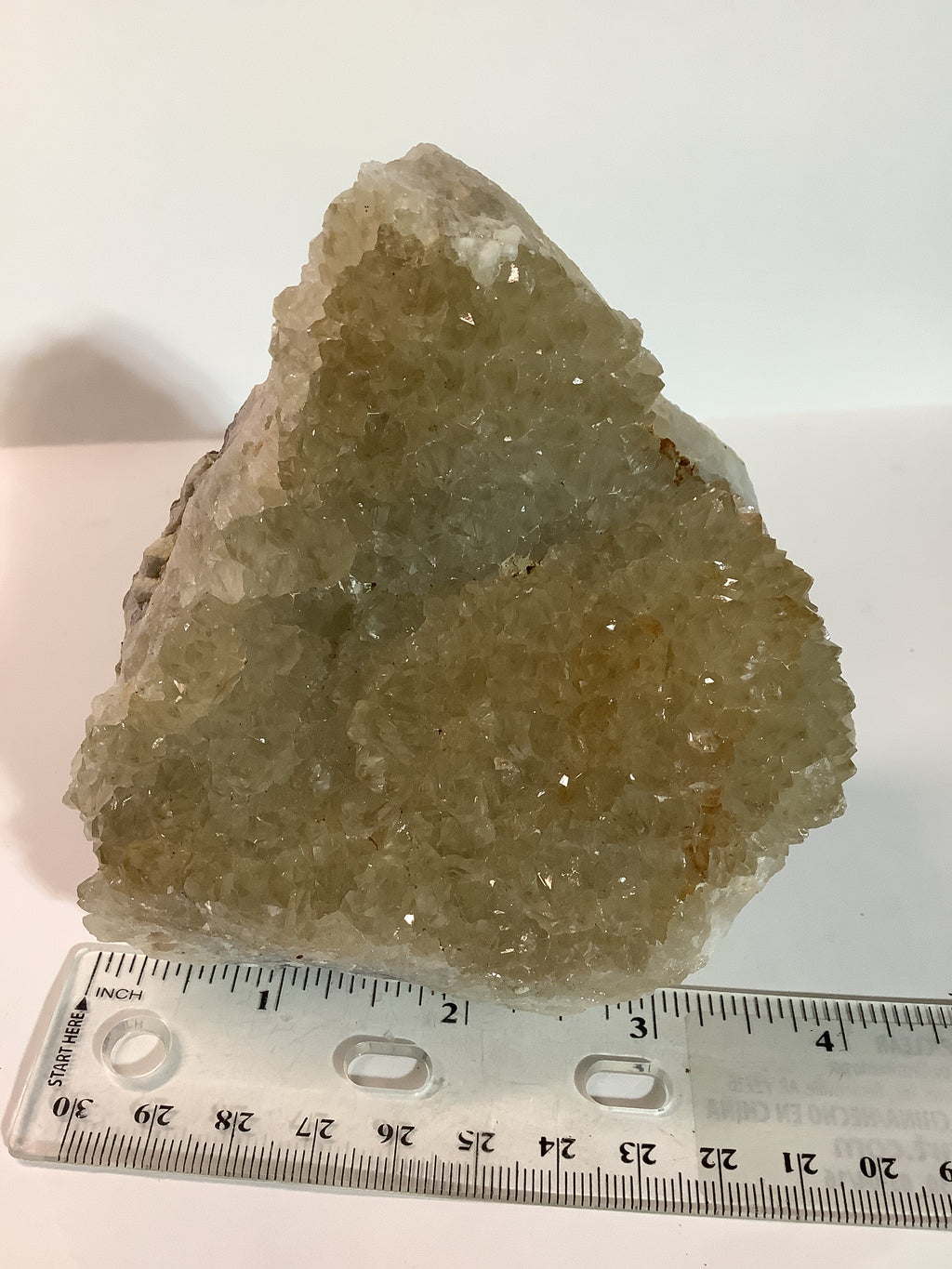 Missouri Druzy Quartz on Lacy Agate - Specimen #2