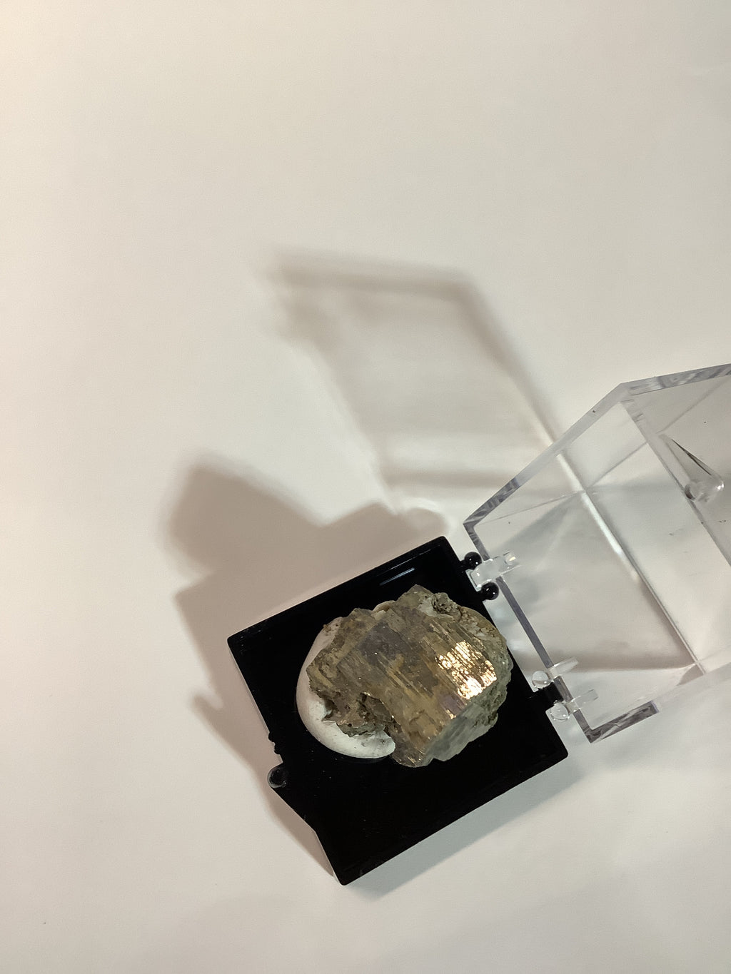 Arkansas Pyrite in Acrylic Display Case - Specimen #7