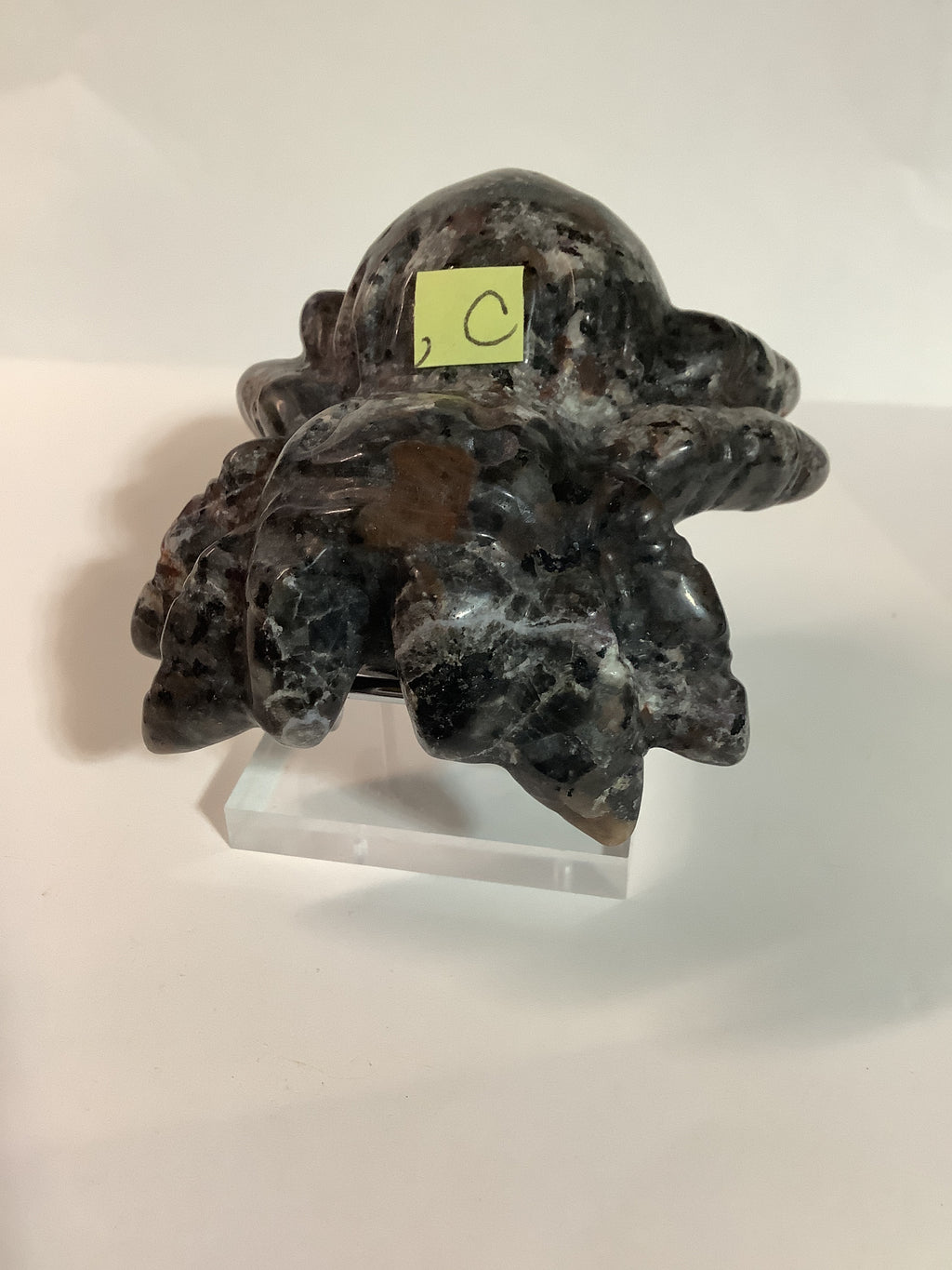 Yooperlite Spider Carving - Specimen C