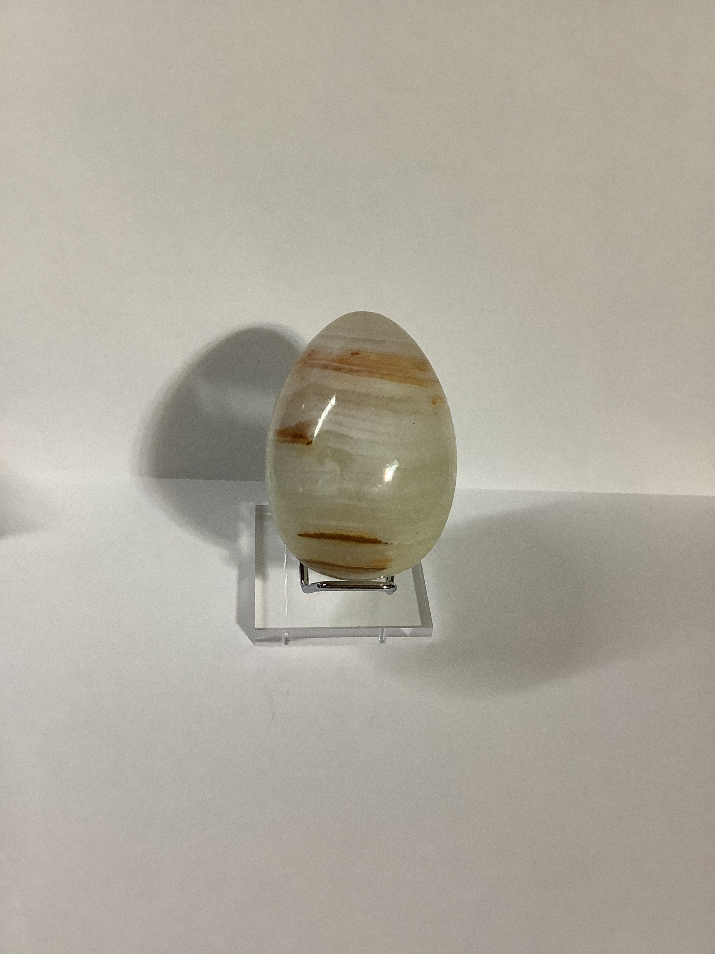 Afghan Agate Carved Egg