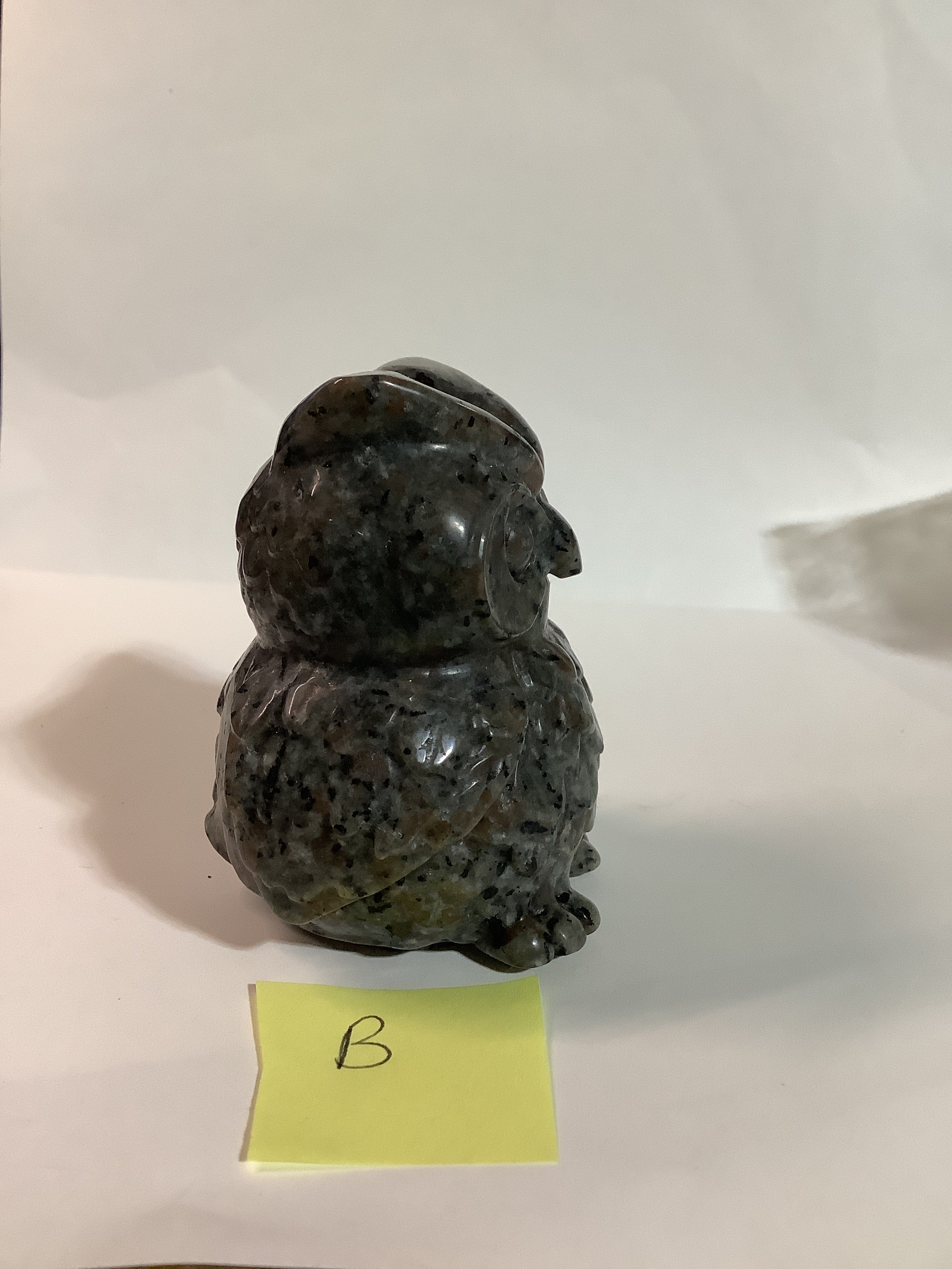 Yooperlite Owl Carving - Specimen B