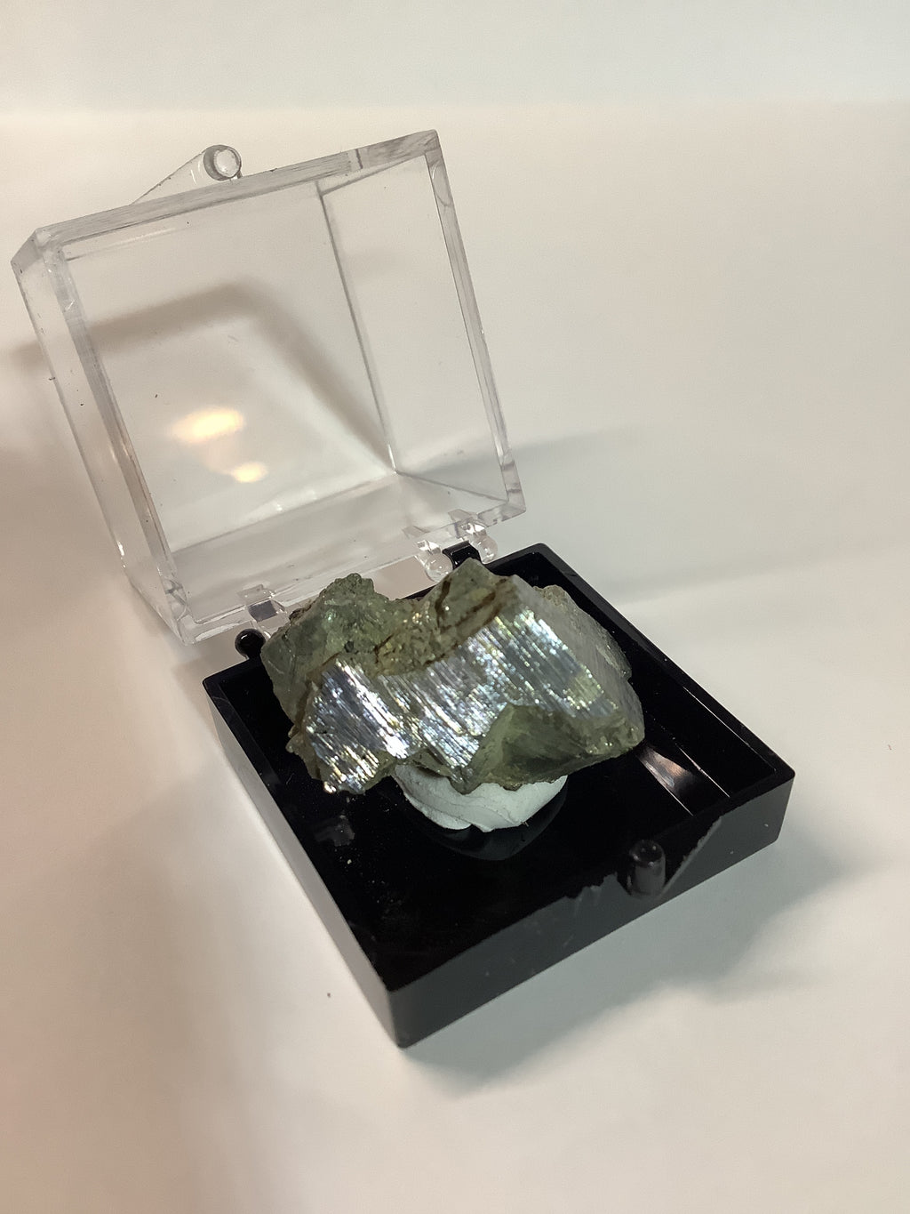 Arkansas Pyrite in Acrylic Display Case - Specimen #10