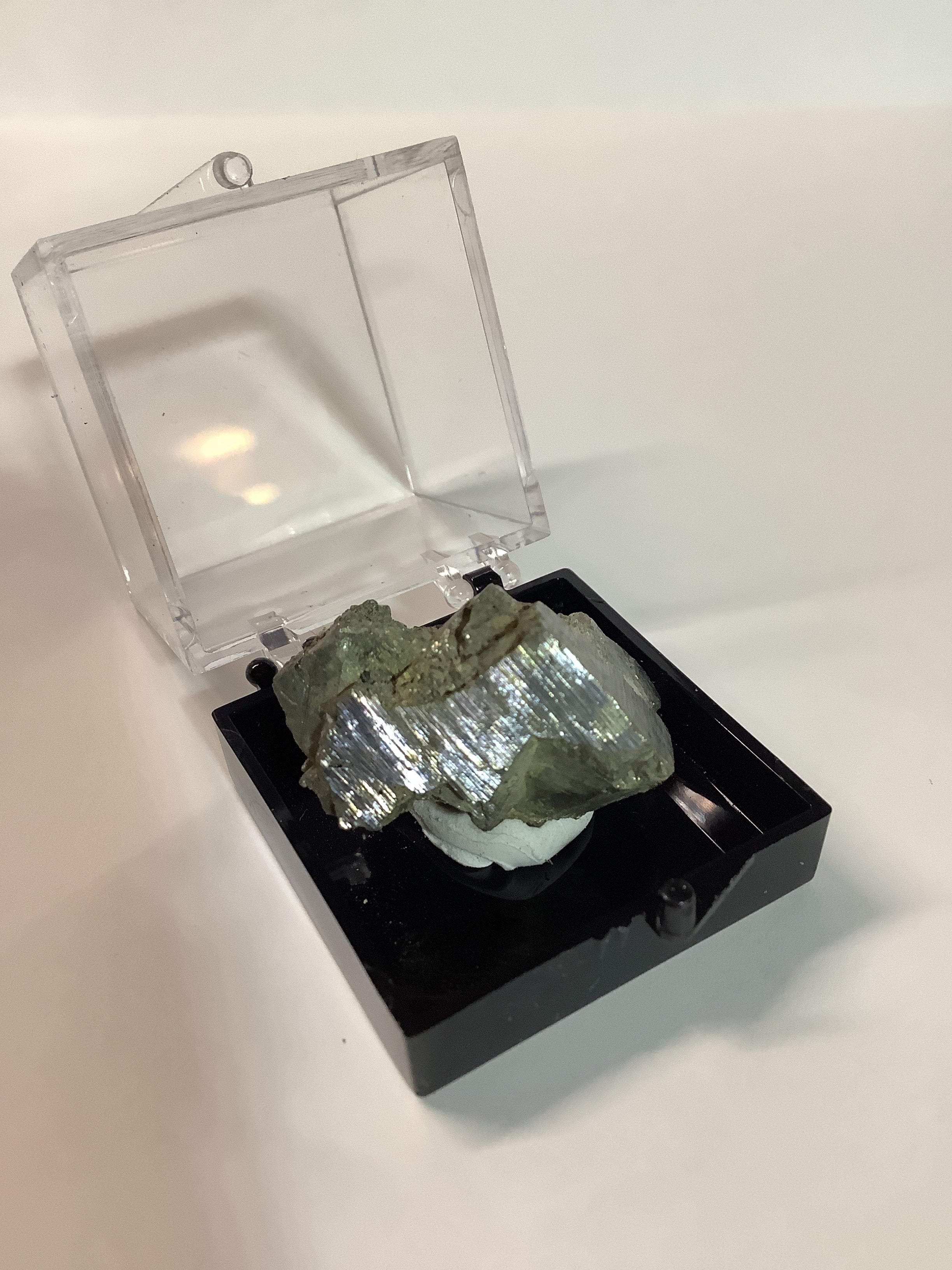 Arkansas Pyrite in Acrylic Display Case - Specimen #10