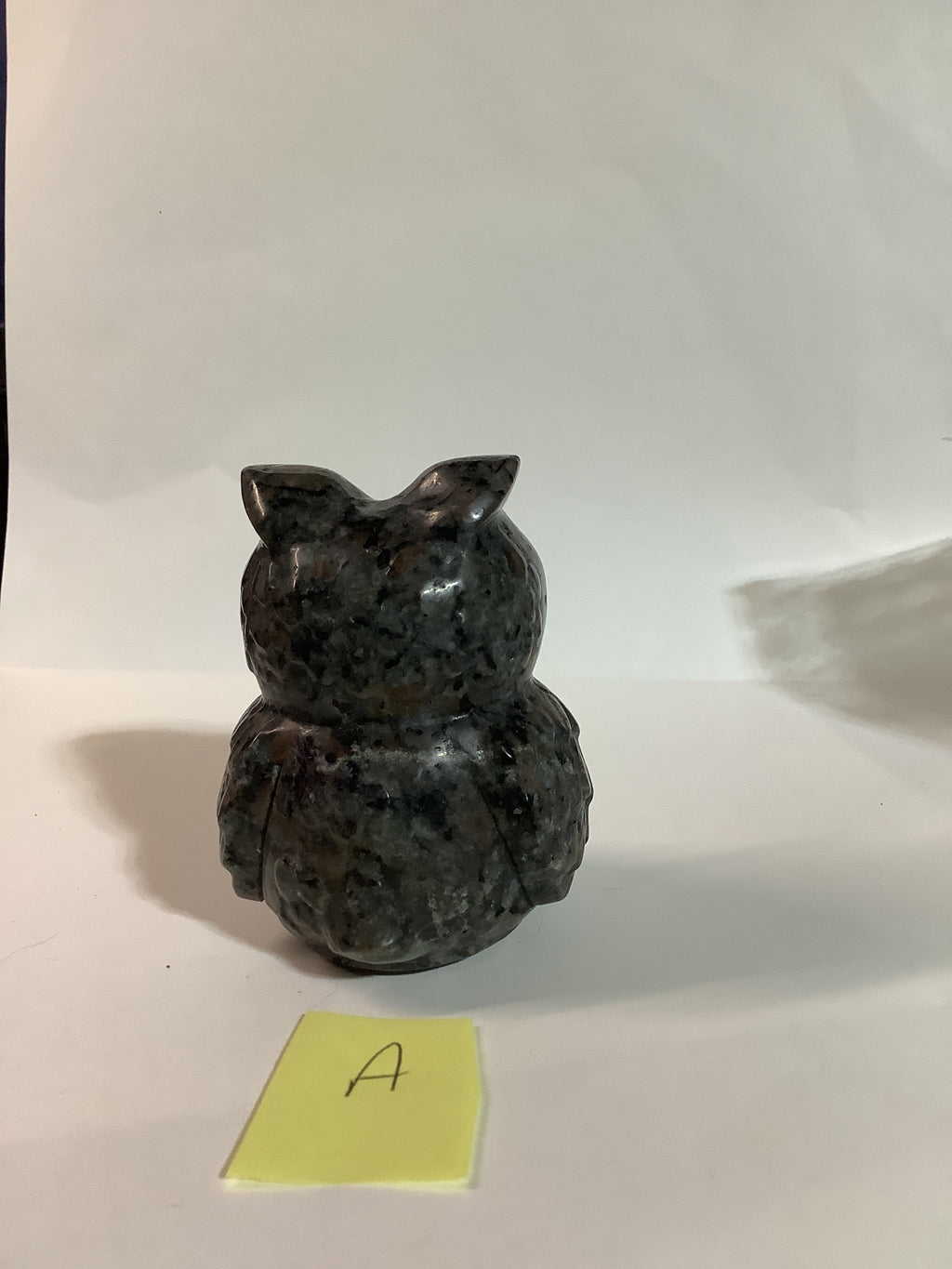 Yooperlite Owl Carving - Specimen A