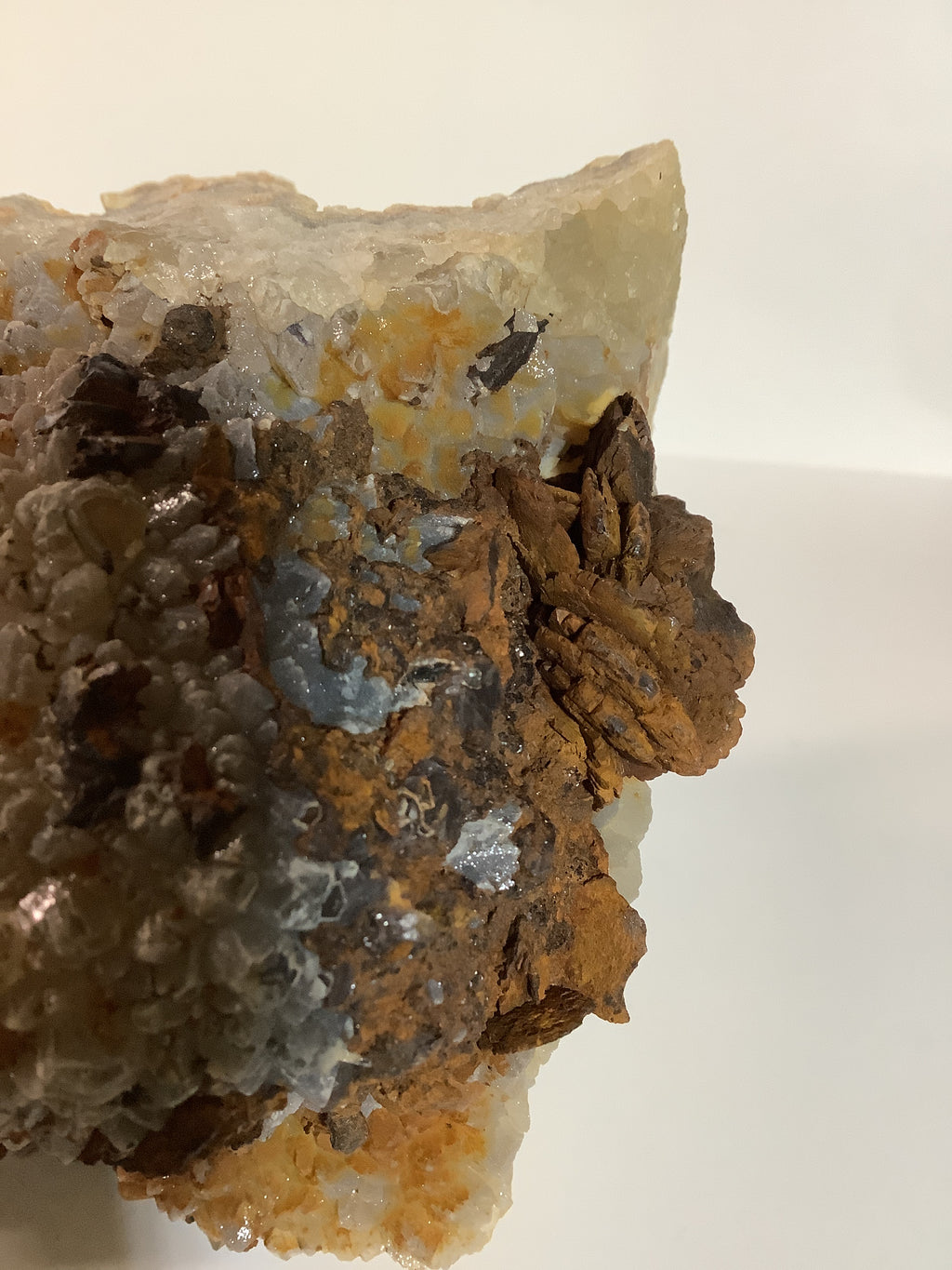 Missouri Chalcedony with Hematite Blades - Specimen #7