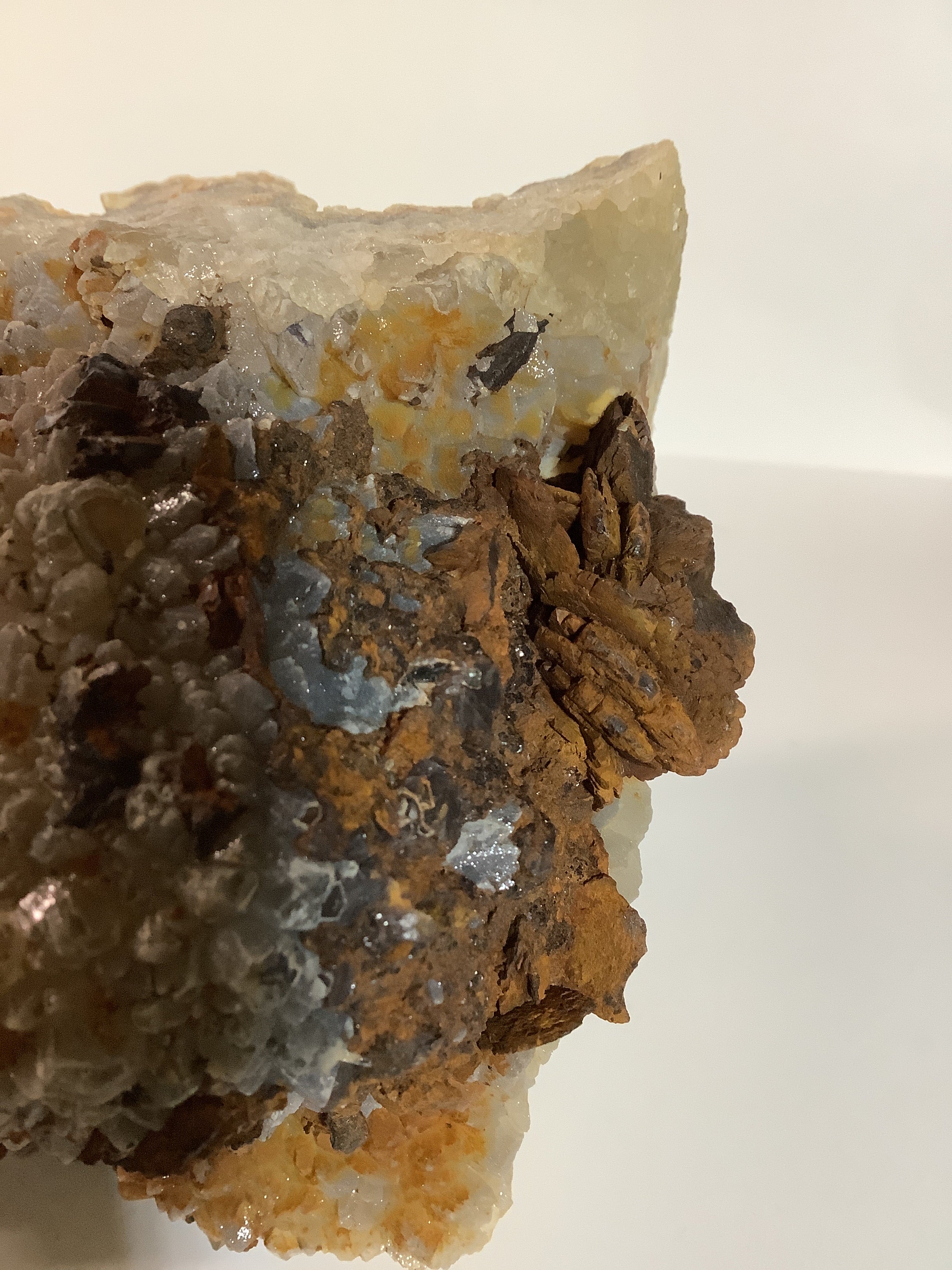 Missouri Chalcedony with Hematite Blades - Specimen #7
