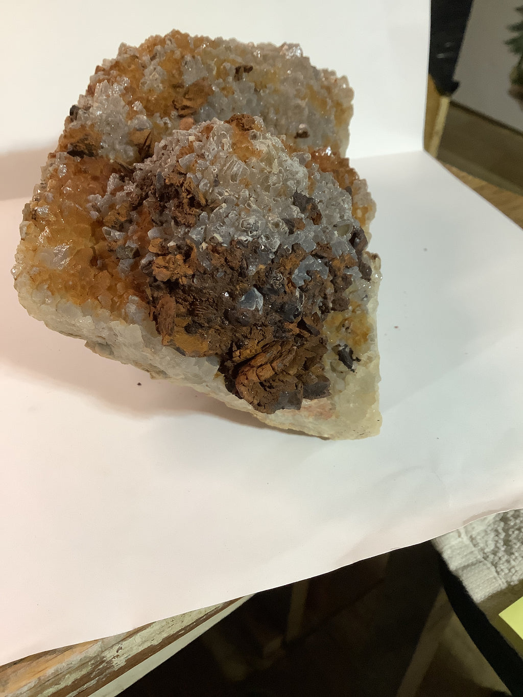 Missouri Chalcedony with Hematite Blades - Specimen #7