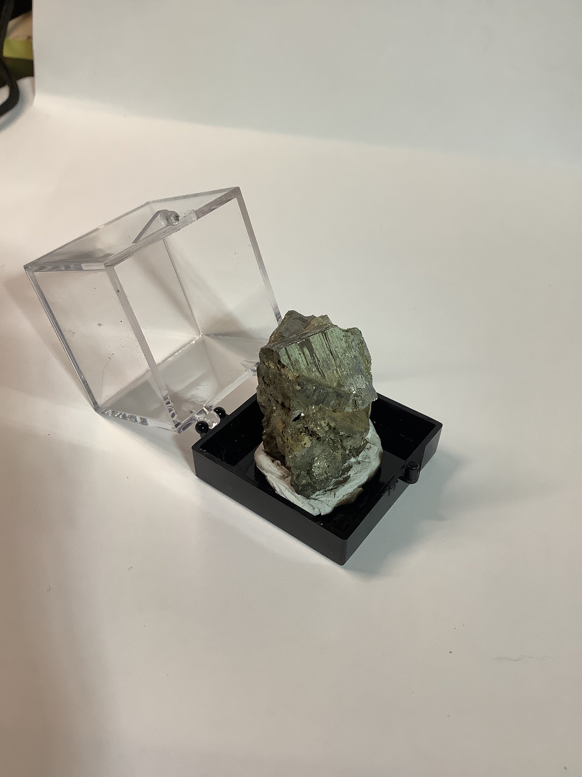 Arkansas Pyrite in Acrylic Display Case - Specimen #5