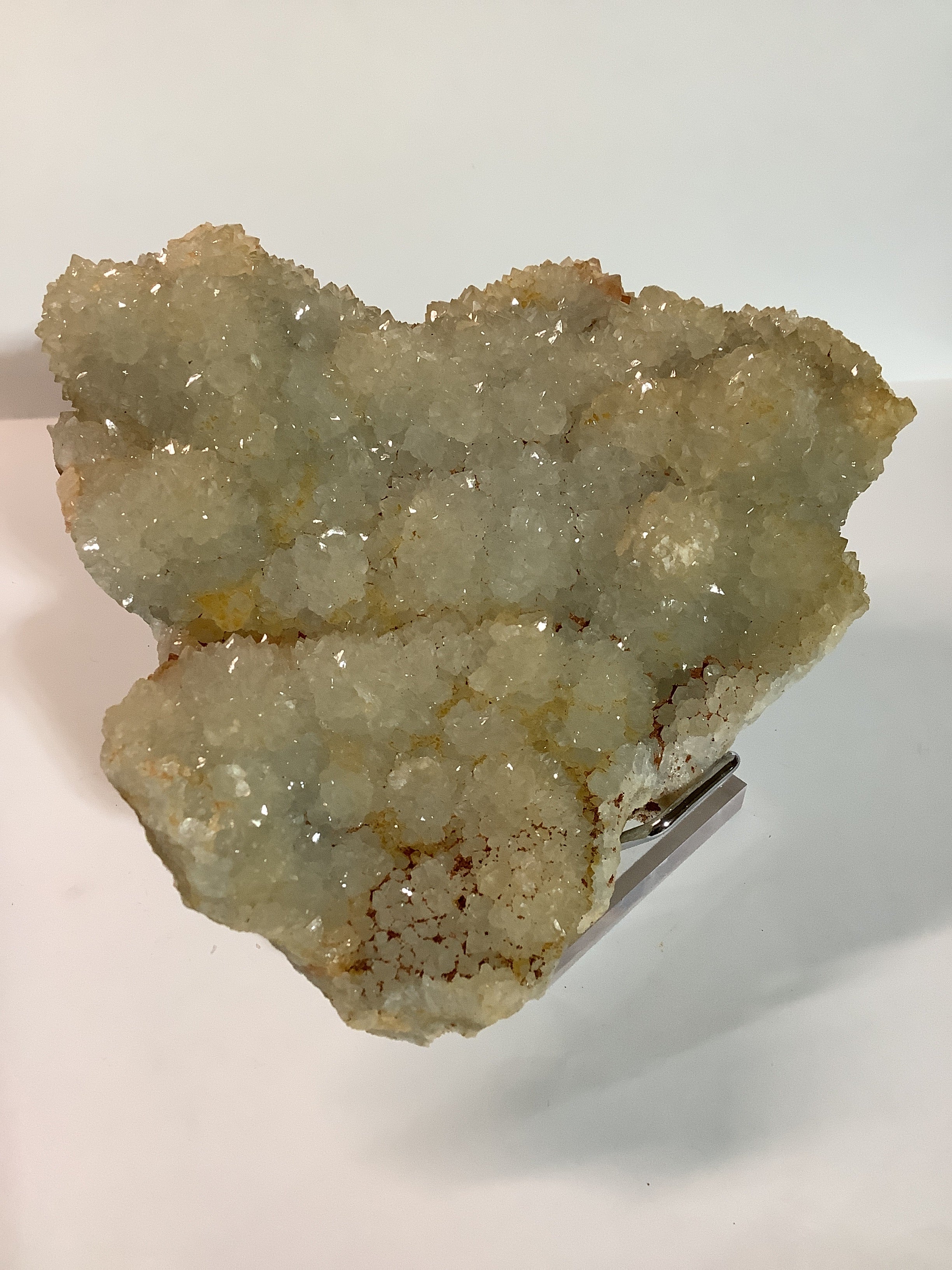 Missouri Druzy Quartz on Lacy Agate - Specimen #1
