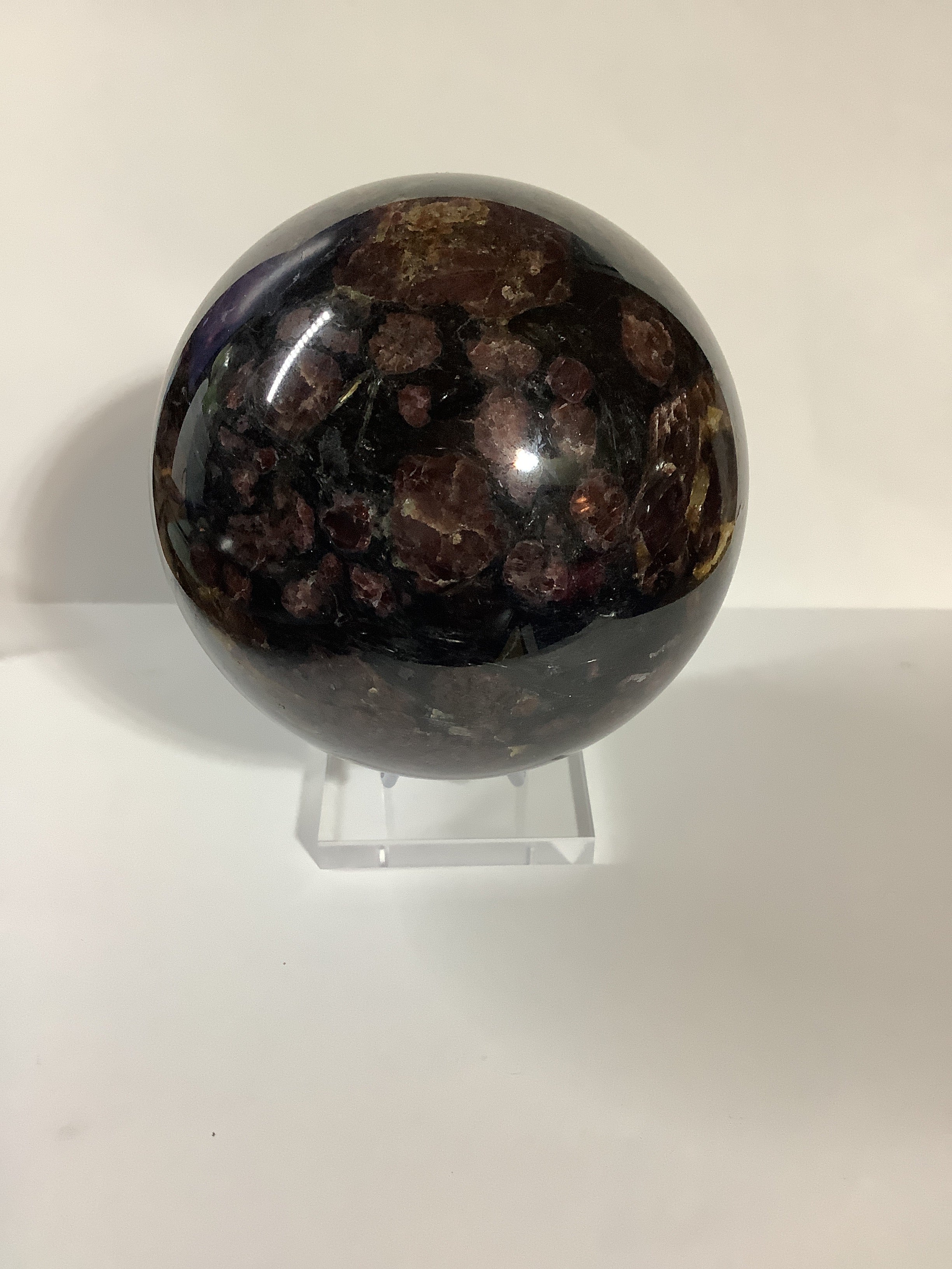 Garnet Sphere - 2lb 12oz