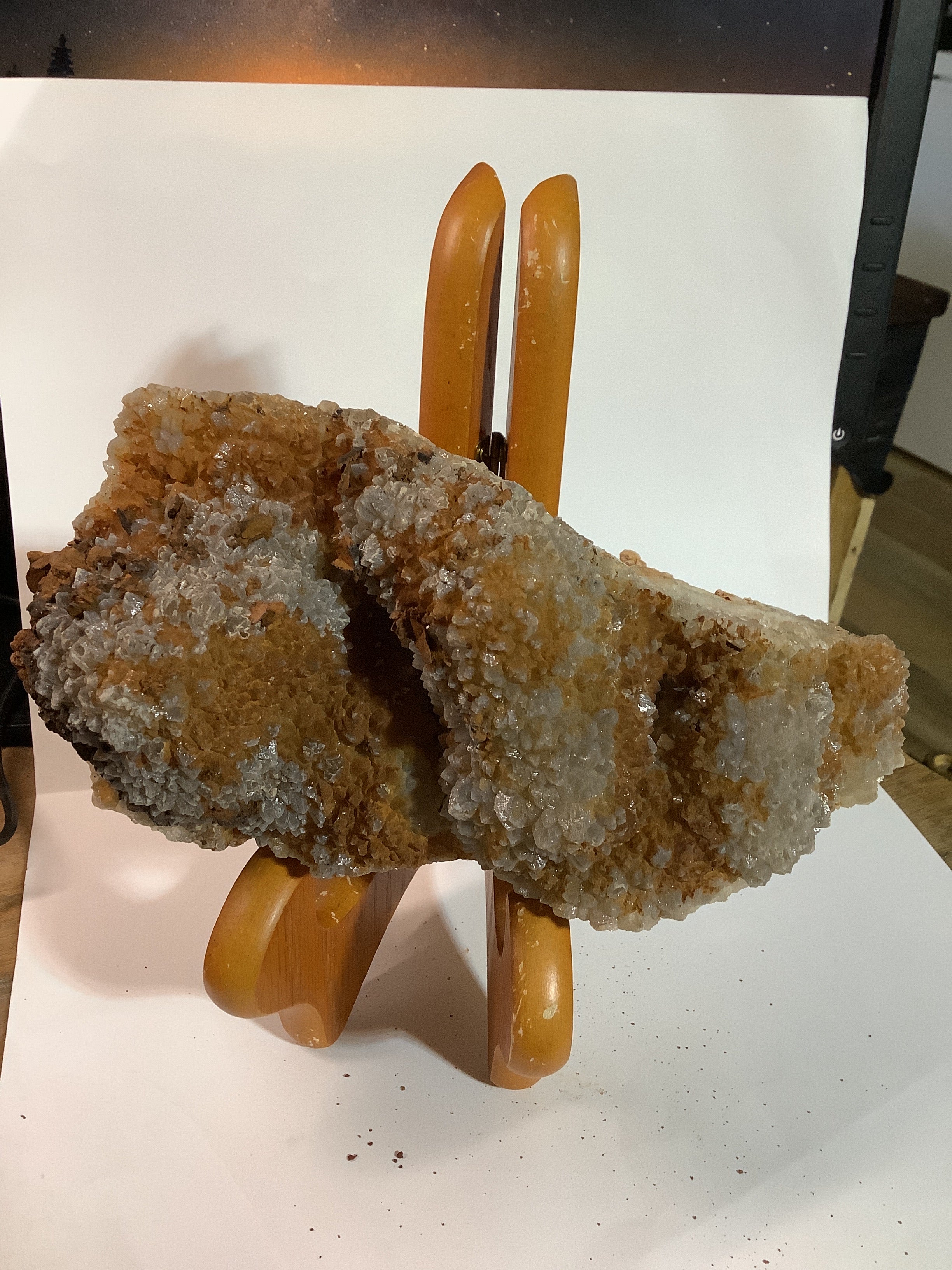 Missouri Chalcedony with Hematite Blades - Specimen #7