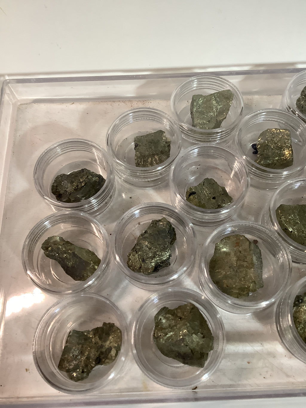 Arkansas Pyrite Dealer's Choice - Acrylic Display Case