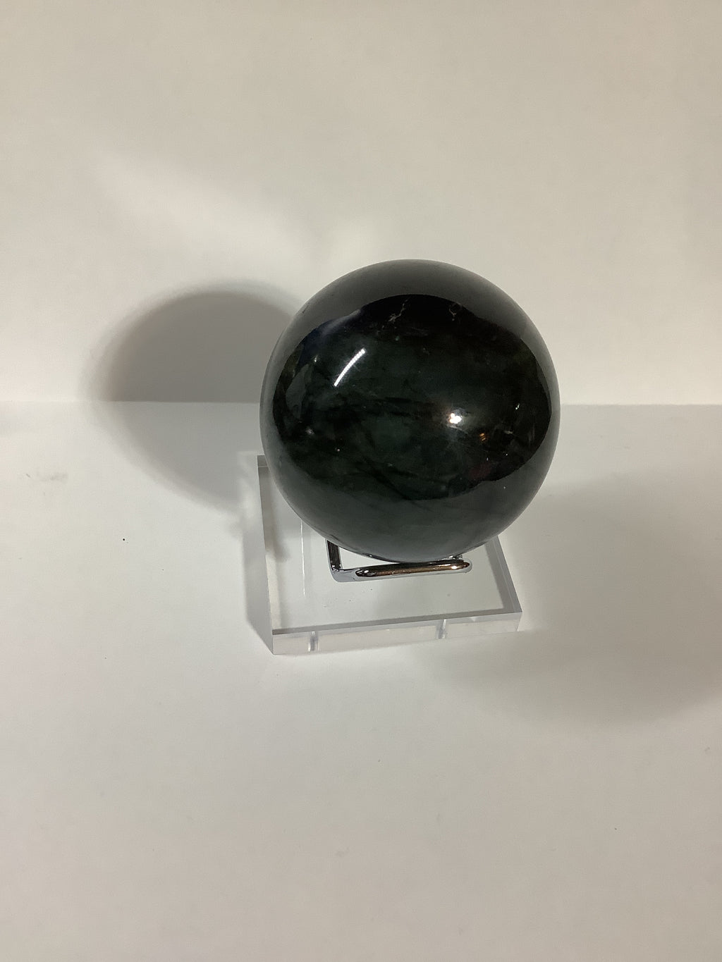 Labradorite Sphere with Blue, Gold and Silver Flashes