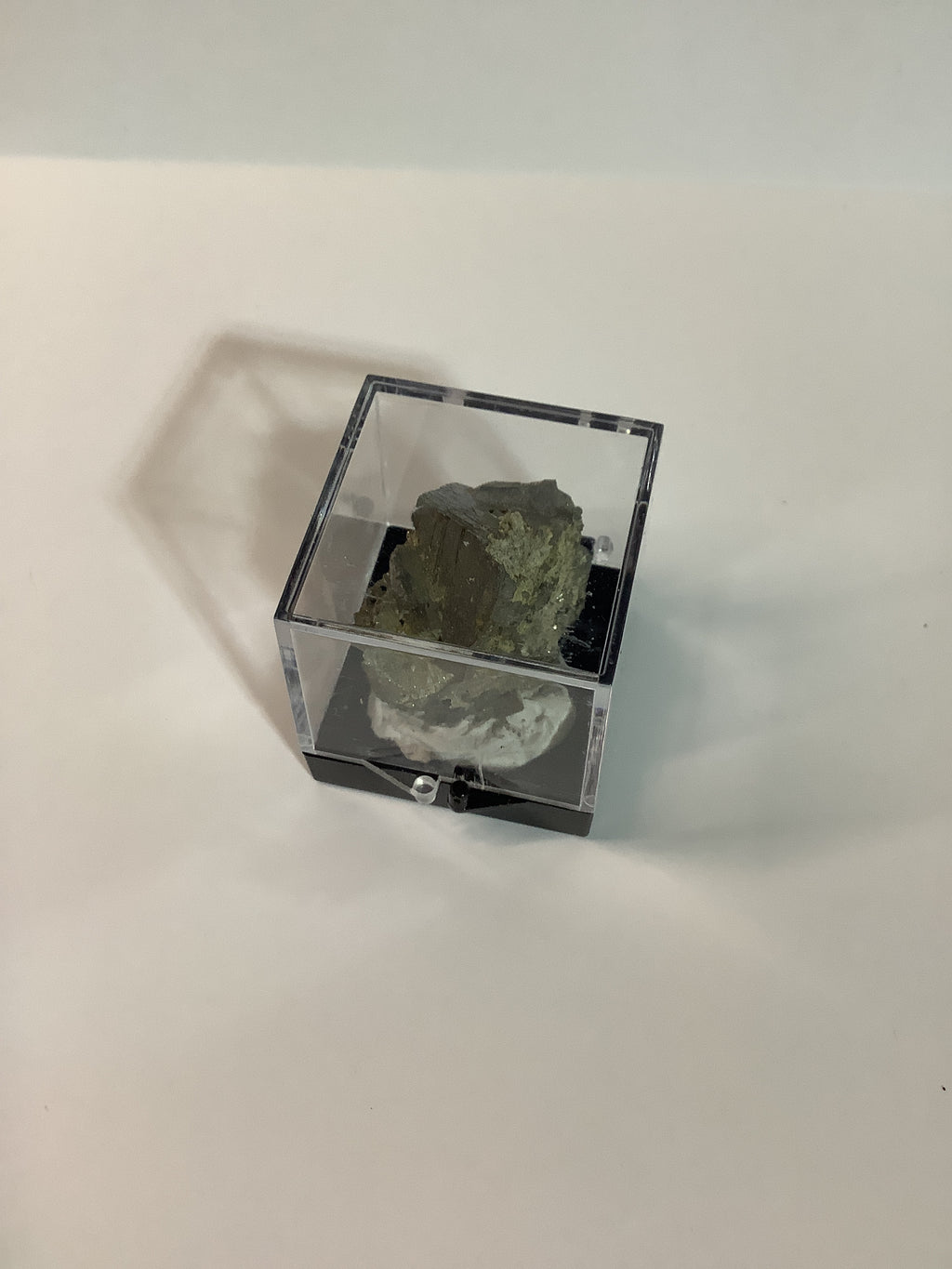 Arkansas Pyrite in Acrylic Display Case - Specimen #5