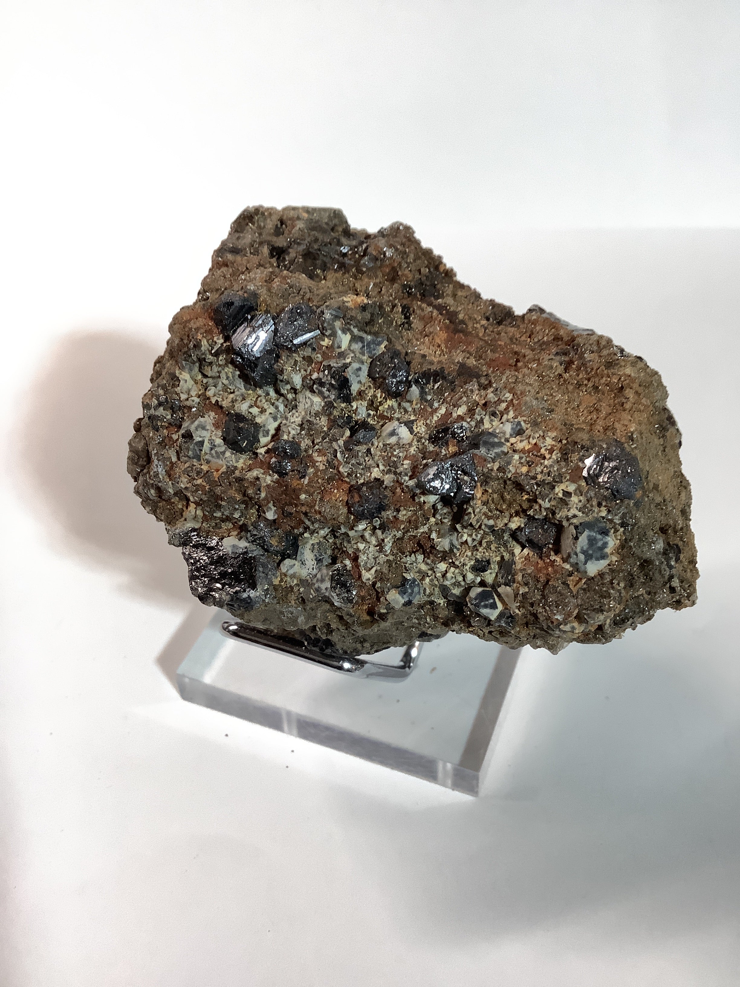 Arkansas Smoky Quartz Cluster with Rare Brookite - Specimen #2
