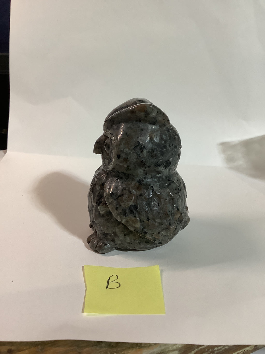 Yooperlite Owl Carving - Specimen B