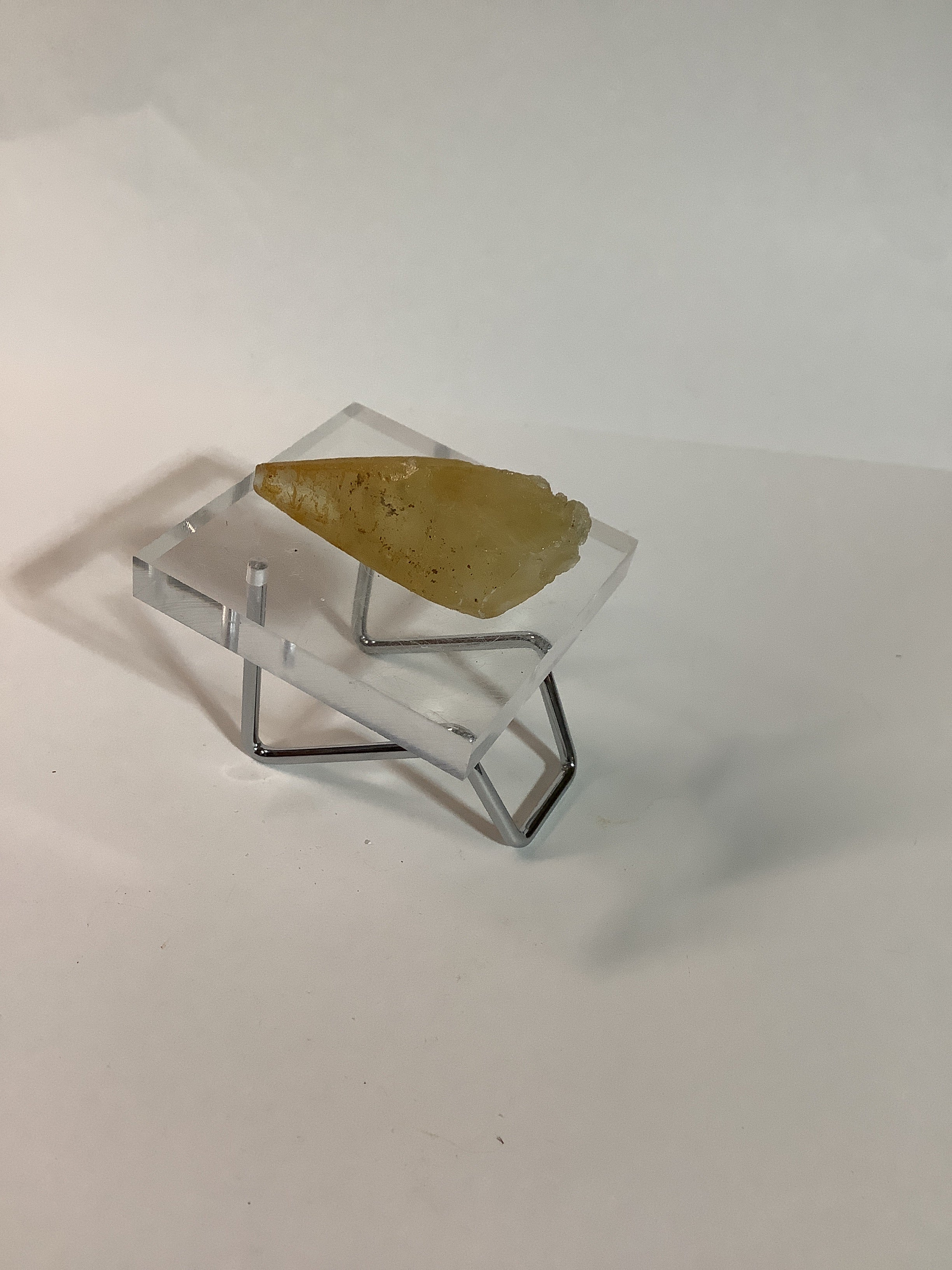 Missouri Dogtooth Calcite Single Point - Cadet, Missouri - Specimen #4