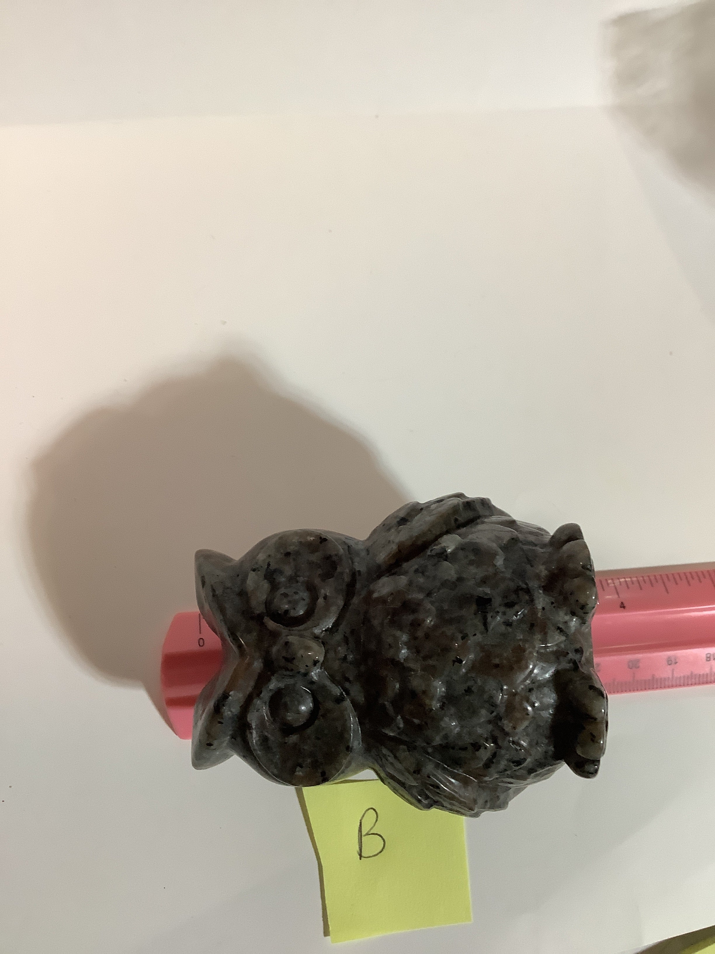 Yooperlite Owl Carving - Specimen B