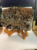 Missouri Hand-Polished Lacy Agate with Bronze Chalcedony, Hematite & Barite - Specimen #9