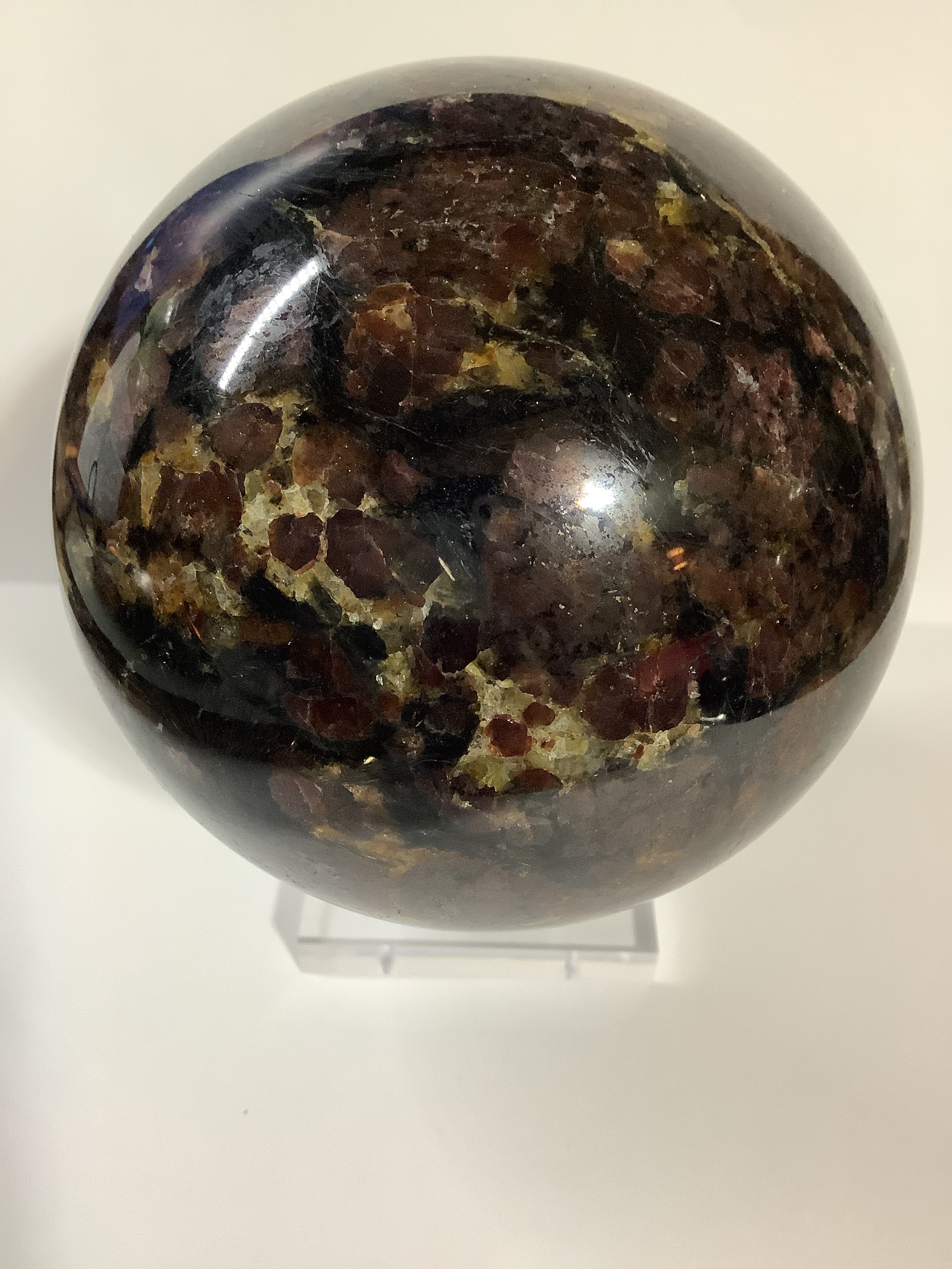 Garnet Sphere - 2lb 12oz