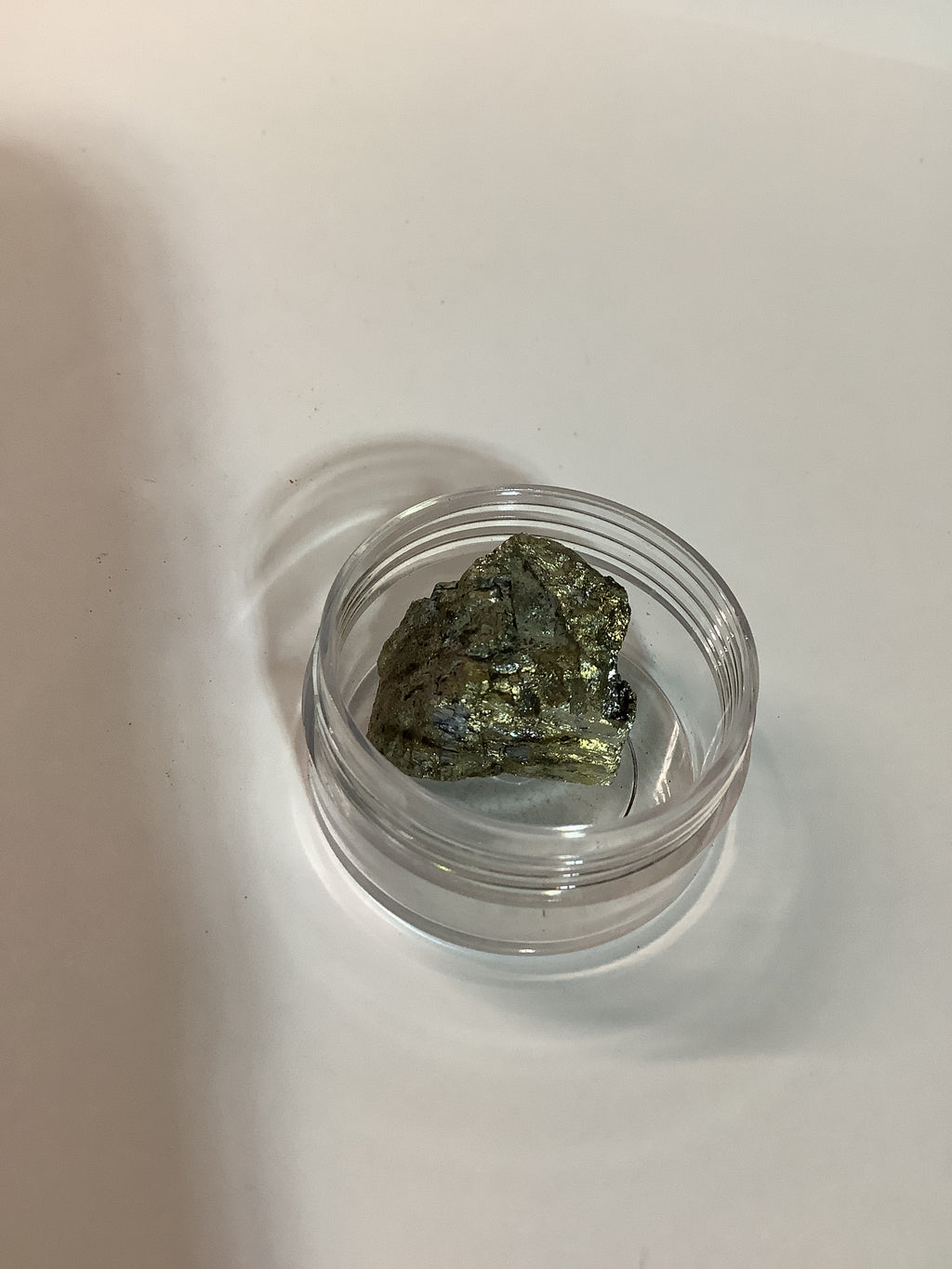 Arkansas Pyrite Dealer's Choice - Acrylic Display Case