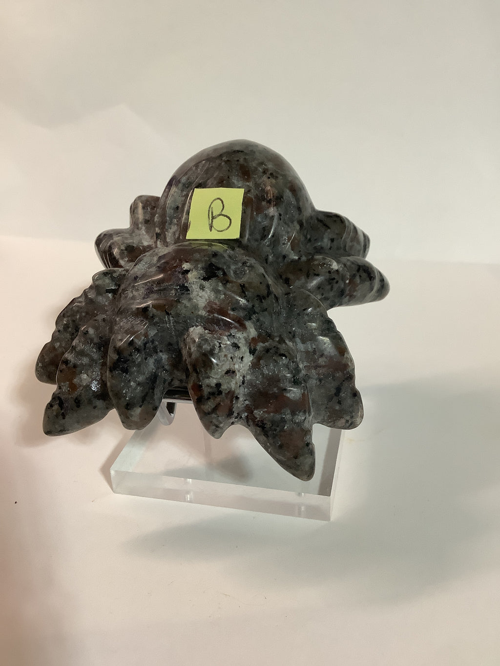 Yooperlite Spider Carving - Specimen B