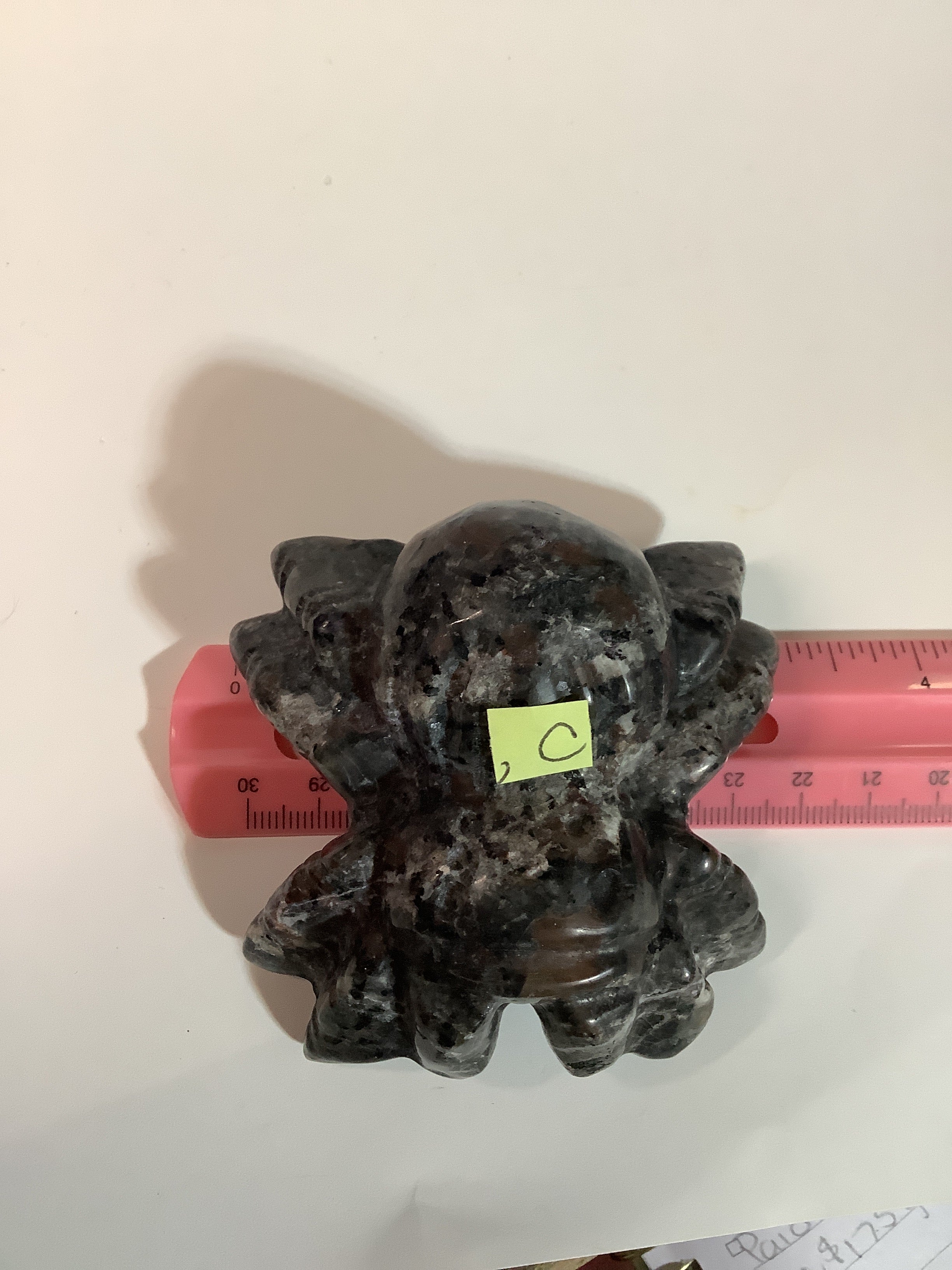 Yooperlite Spider Carving - Specimen C