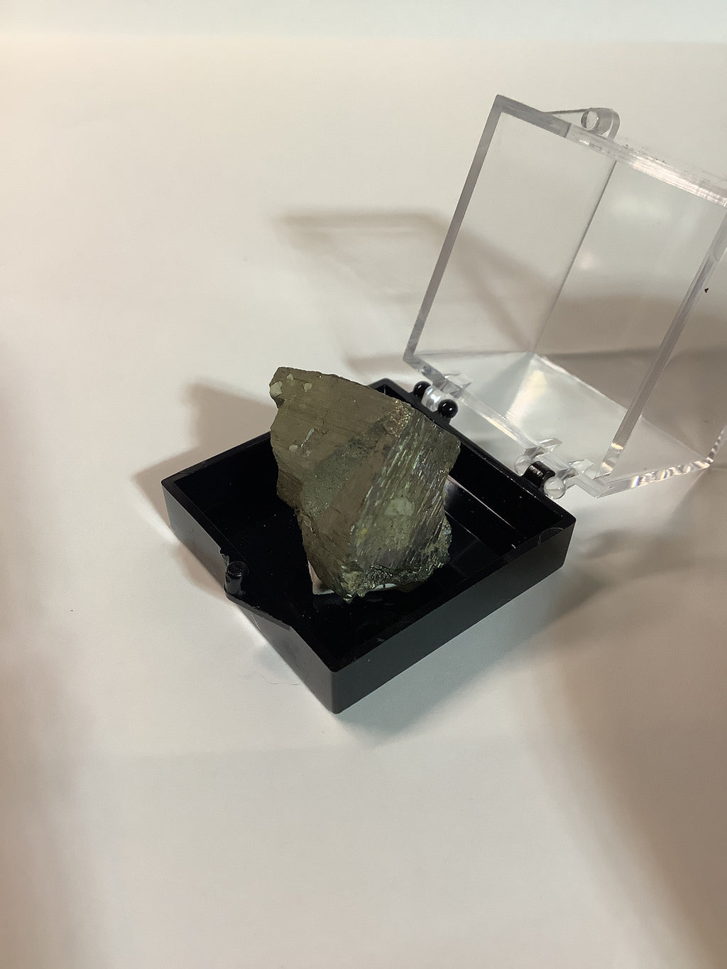 Arkansas Pyrite in Acrylic Display Case - Specimen #9