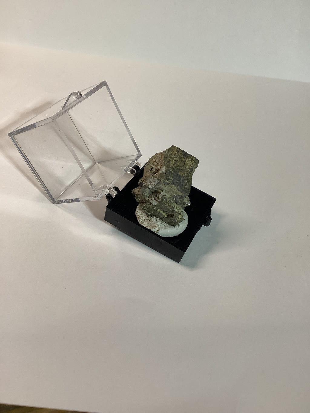 Arkansas Pyrite in Acrylic Display Case - Specimen #7