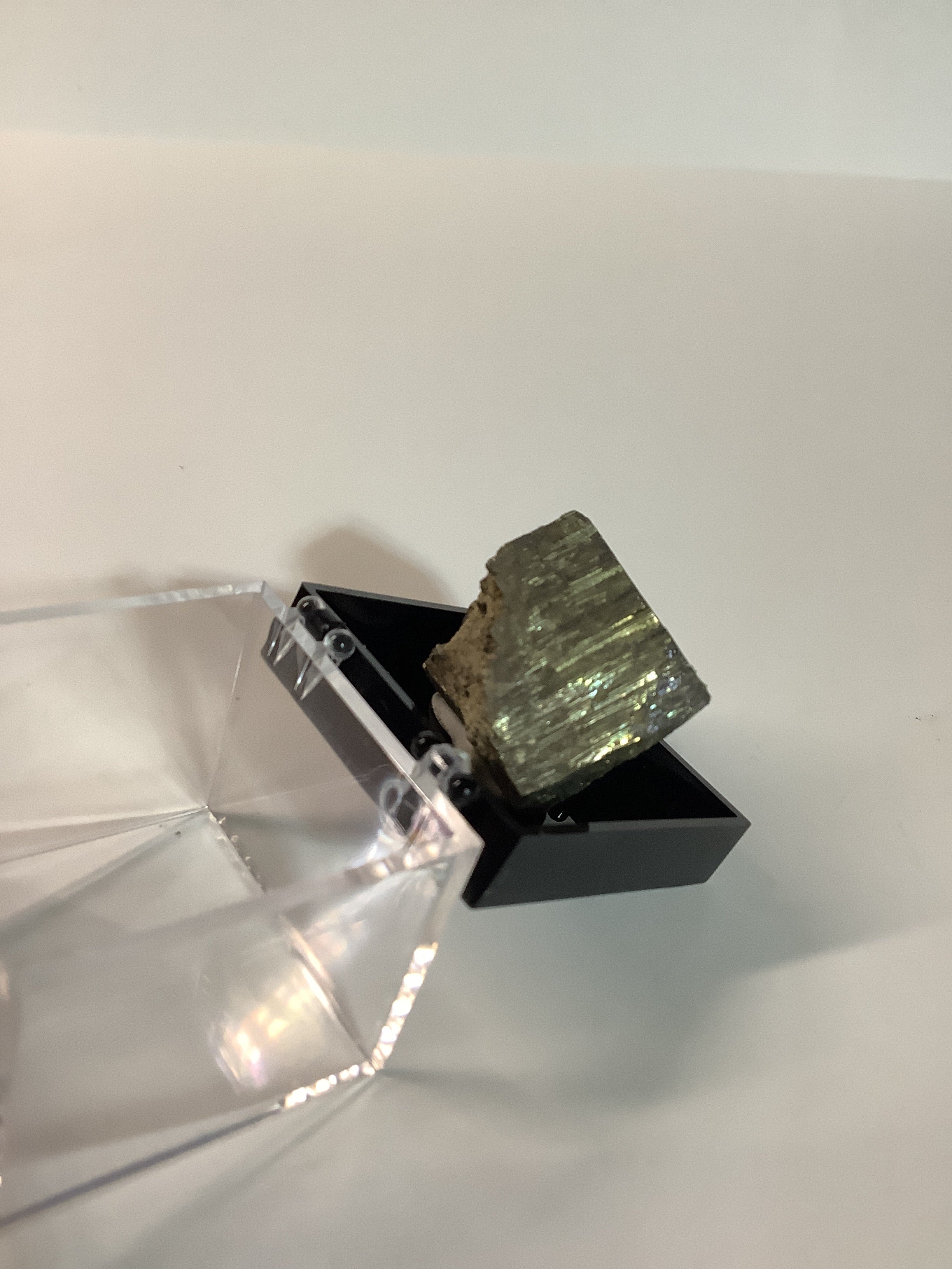 Arkansas Pyrite in Acrylic Display Case - Specimen #9
