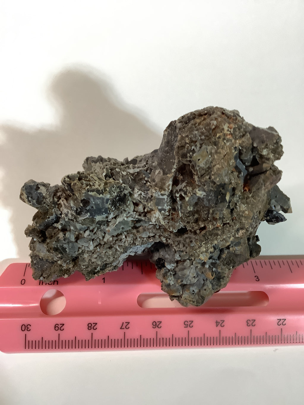 Arkansas Smoky Quartz Cluster with Rare Brookite - Specimen #1