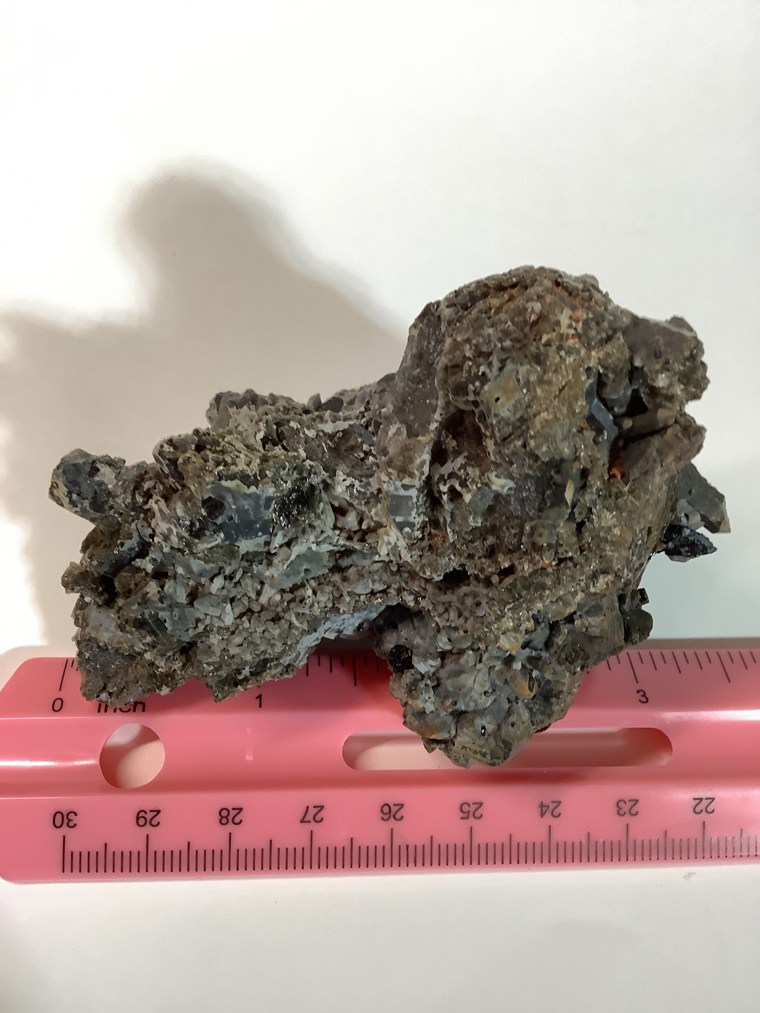 Arkansas Smoky Quartz Cluster with Rare Brookite - Specimen #1