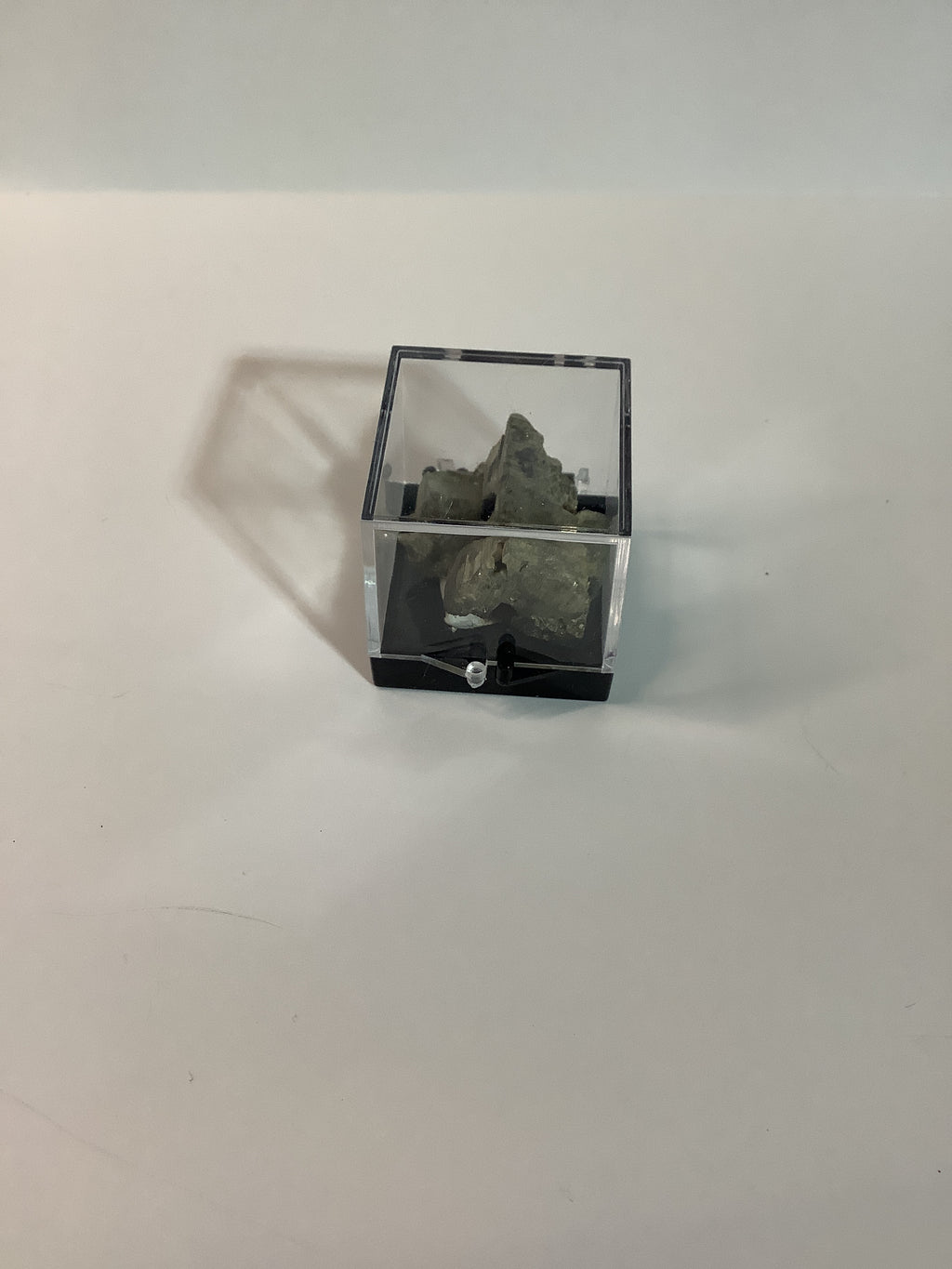 Arkansas Pyrite Cube in Acrylic Display Case - Specimen #4