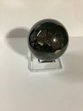 Labradorite Sphere with Gold, Blue, Purple and Red Flashes
