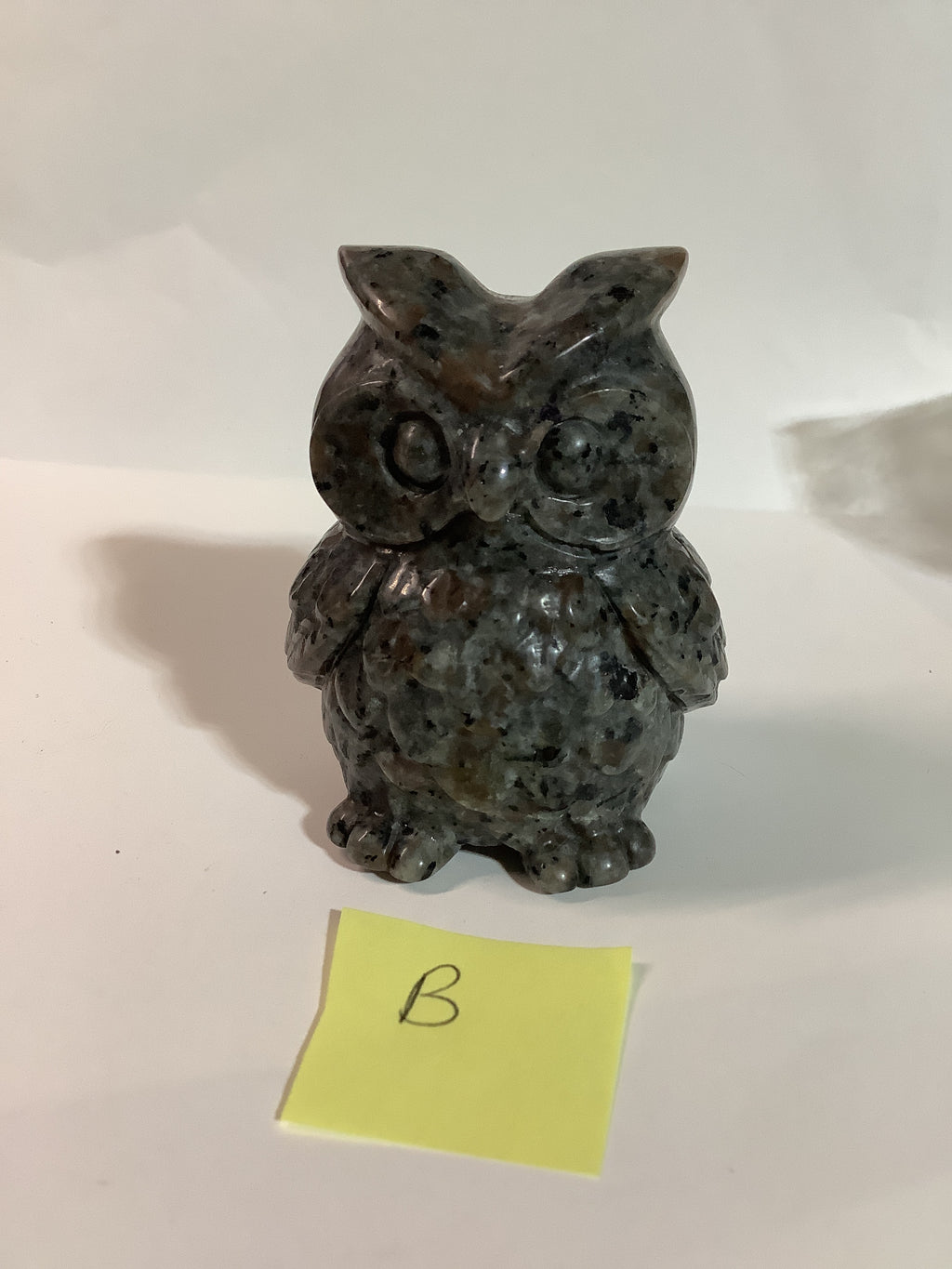 Yooperlite Owl Carving - Specimen B