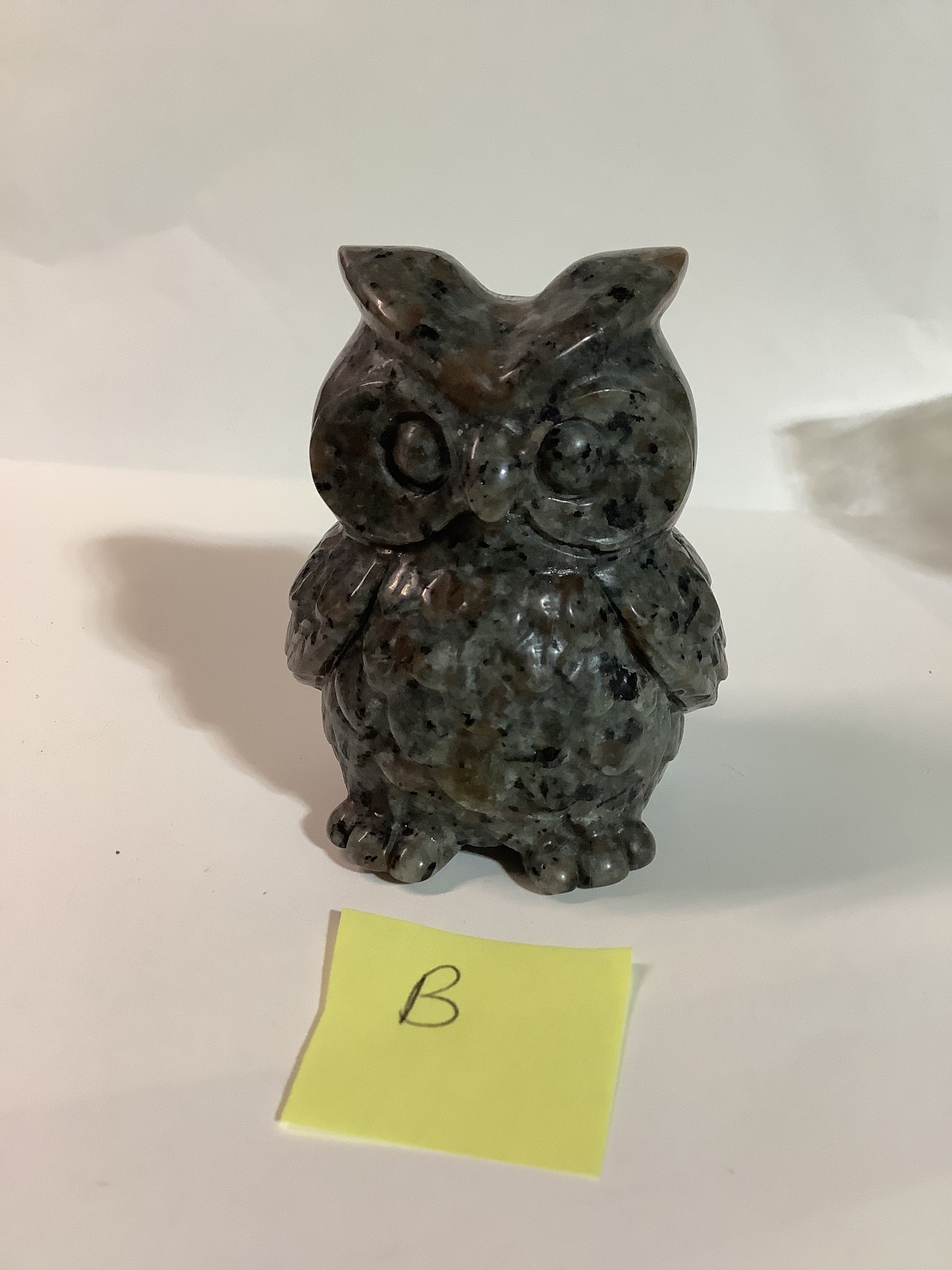 Yooperlite Owl Carving - Specimen B