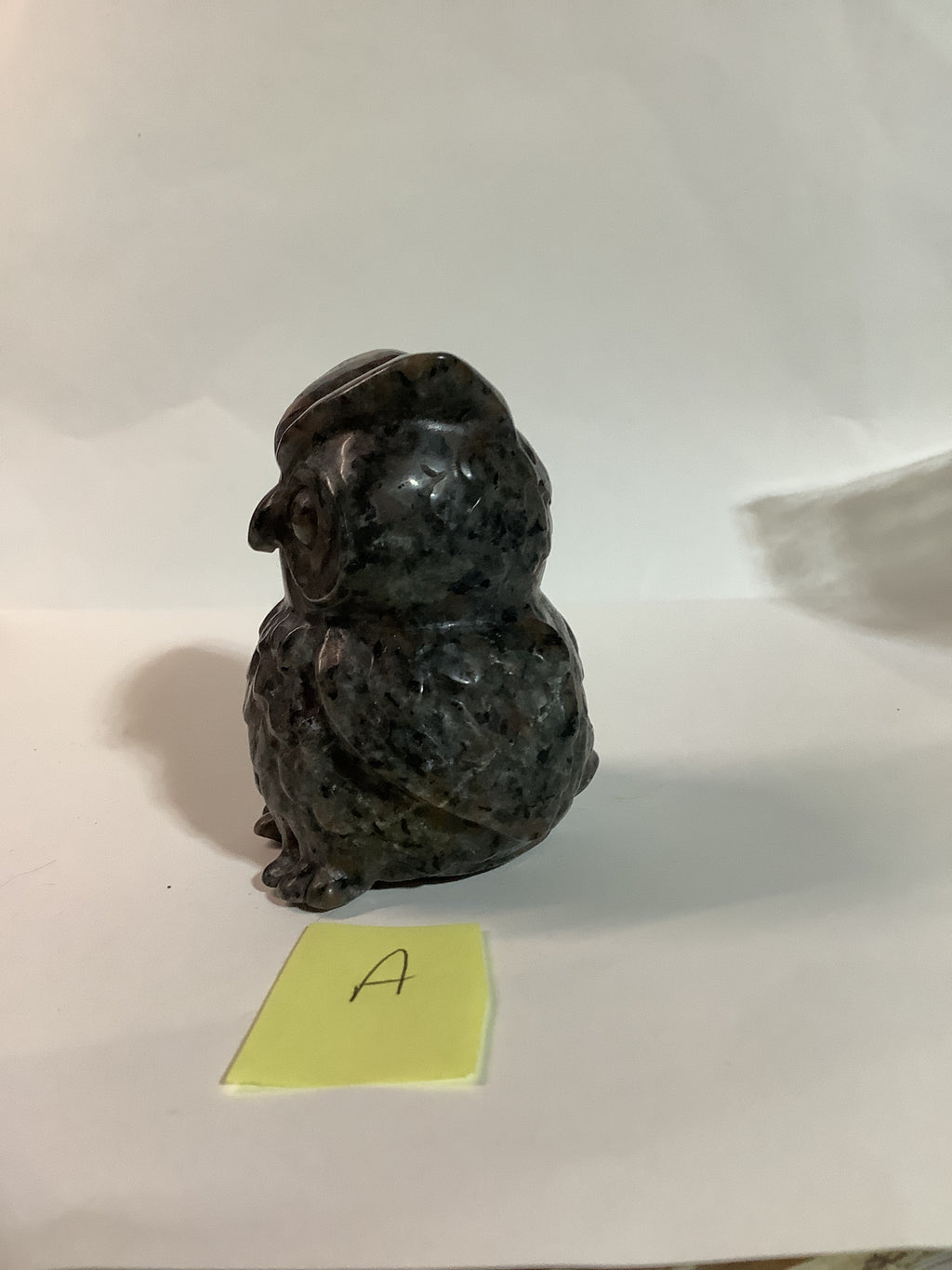 Yooperlite Owl Carving - Specimen A