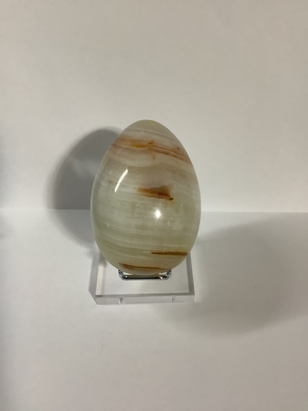 Afghan Agate Carved Egg