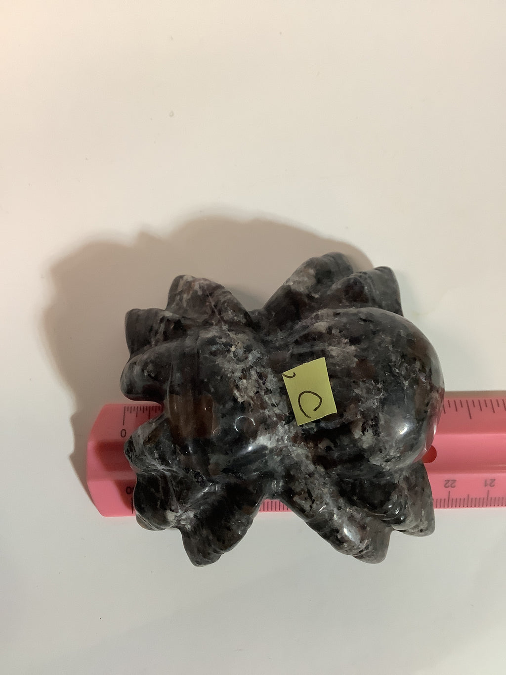 Yooperlite Spider Carving - Specimen C