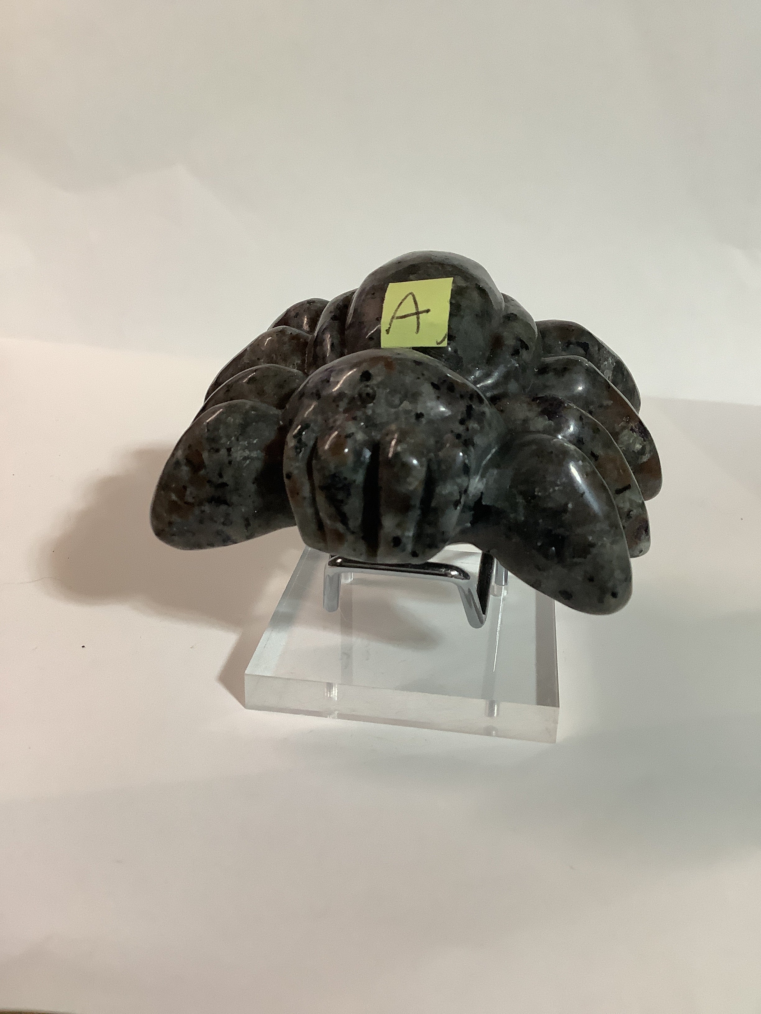 Yooperlite Spider Carving - Specimen A