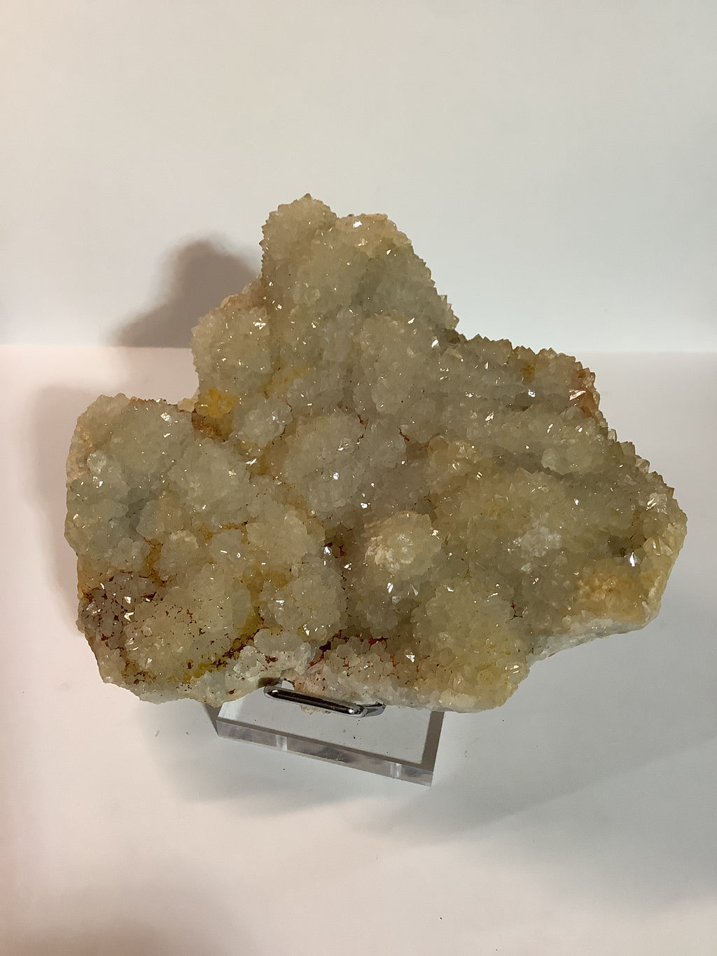 Missouri Druzy Quartz on Lacy Agate - Specimen #1