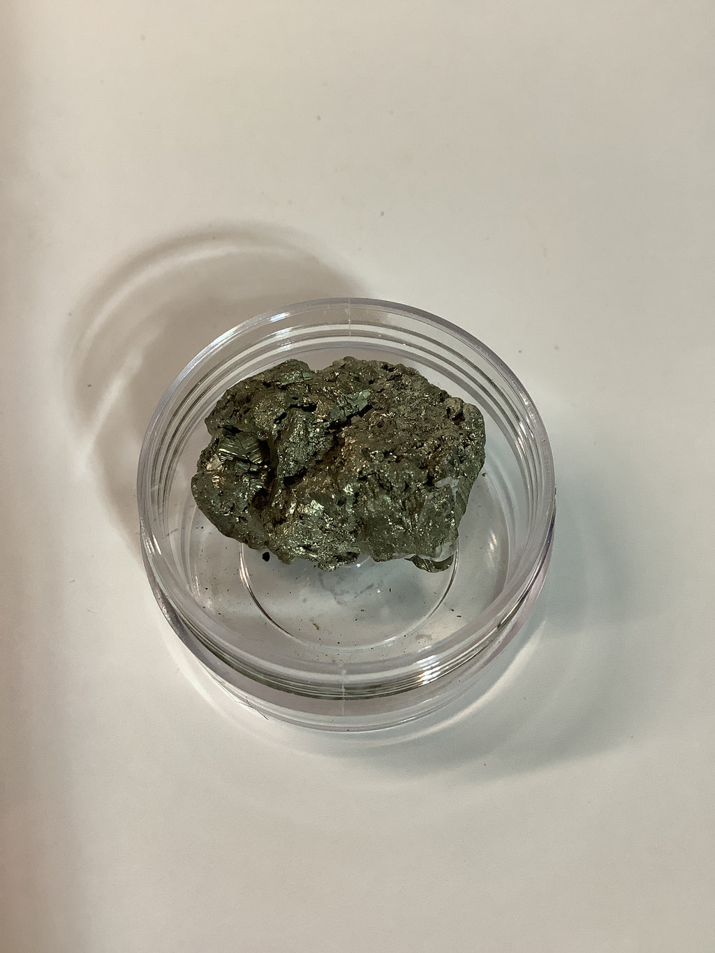 Arkansas Pyrite Dealer's Choice - Acrylic Display Case