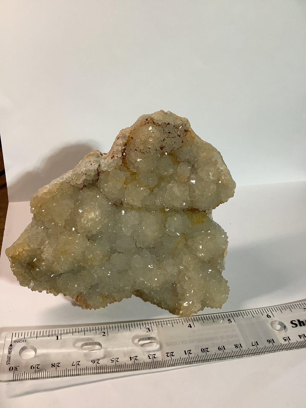 Missouri Druzy Quartz on Lacy Agate - Specimen #1