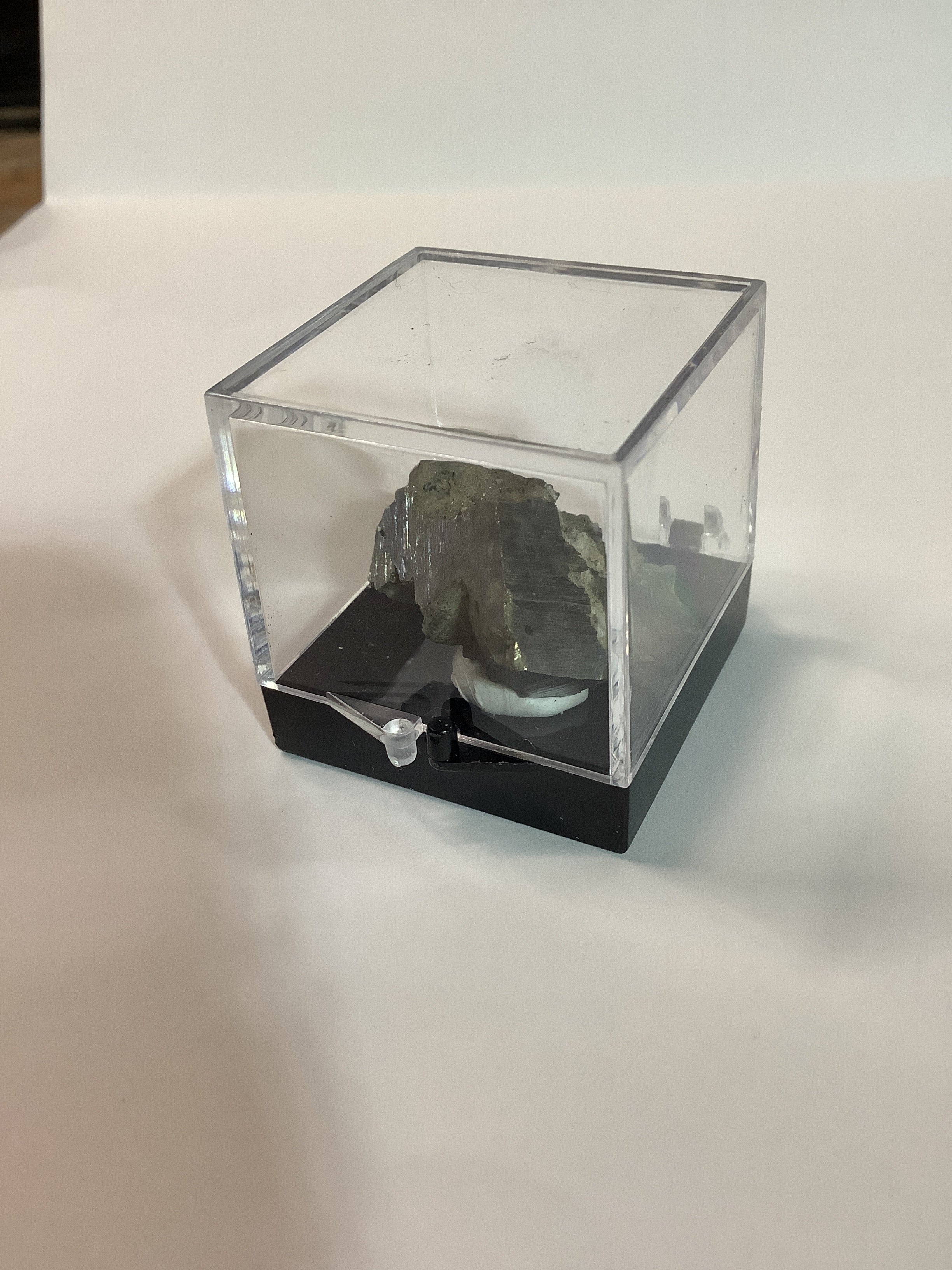 Arkansas Pyrite in Acrylic Display Case - Specimen #10